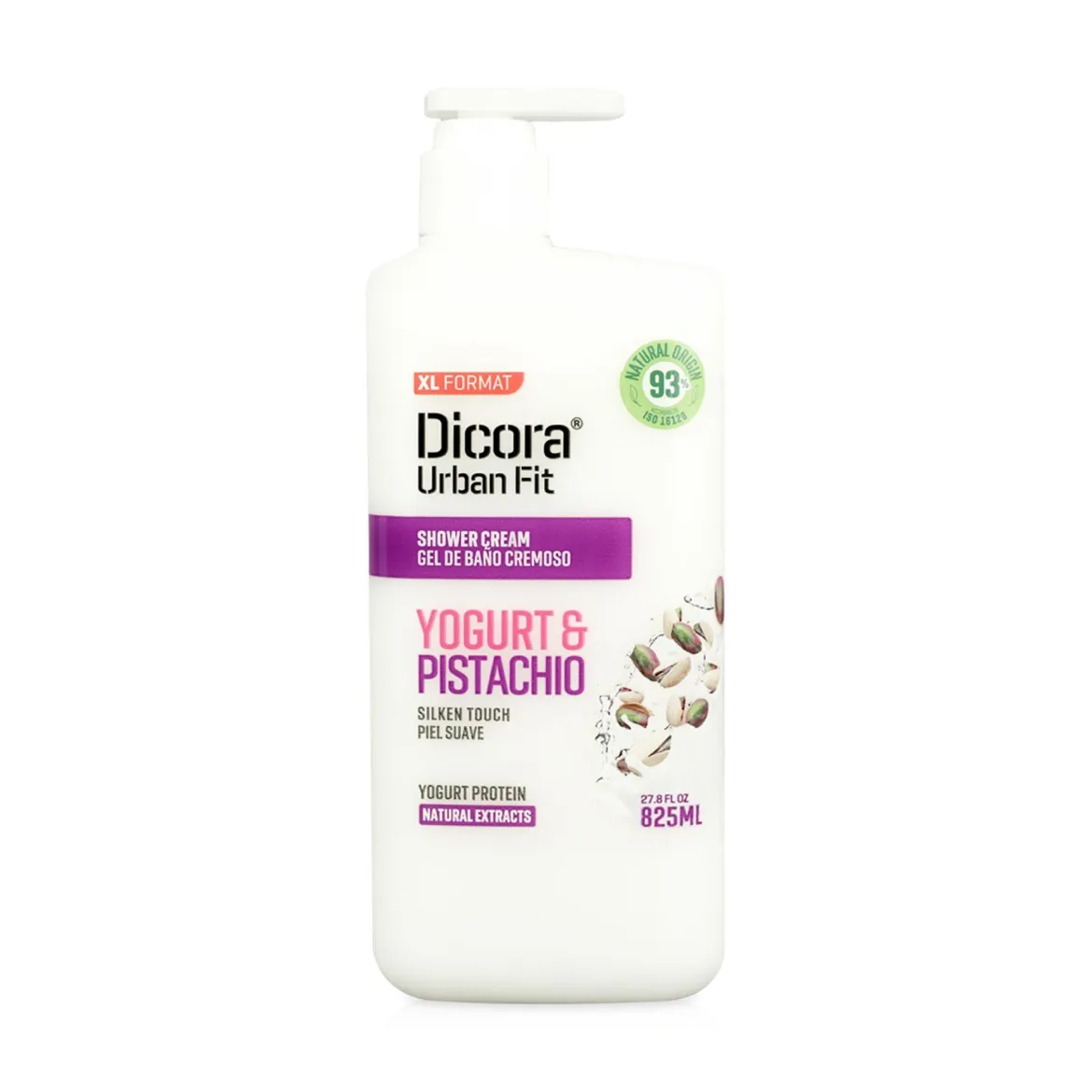 Dicora Urban Fit крем-гель для душу Protein Yogurt &amp; Pistachio* 825мл