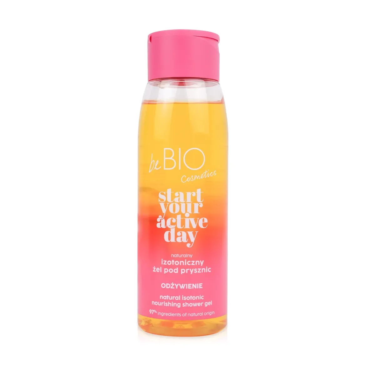 beBio гель для душу Active Day Nutrition* 400мл