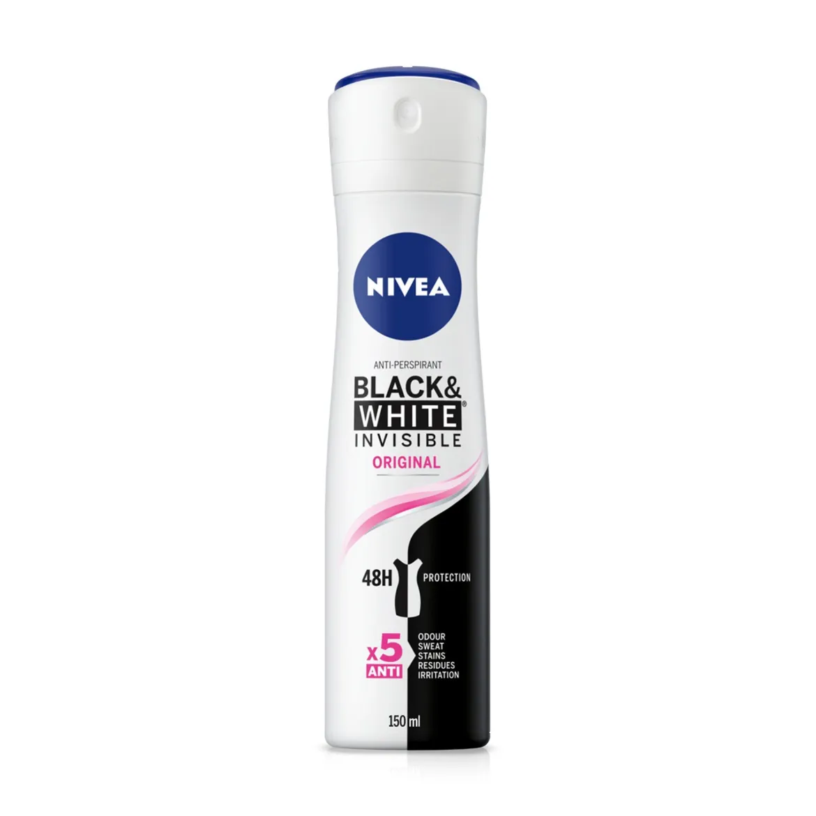 Nivea антиперспірант спрей Black &amp; White Original 150мл