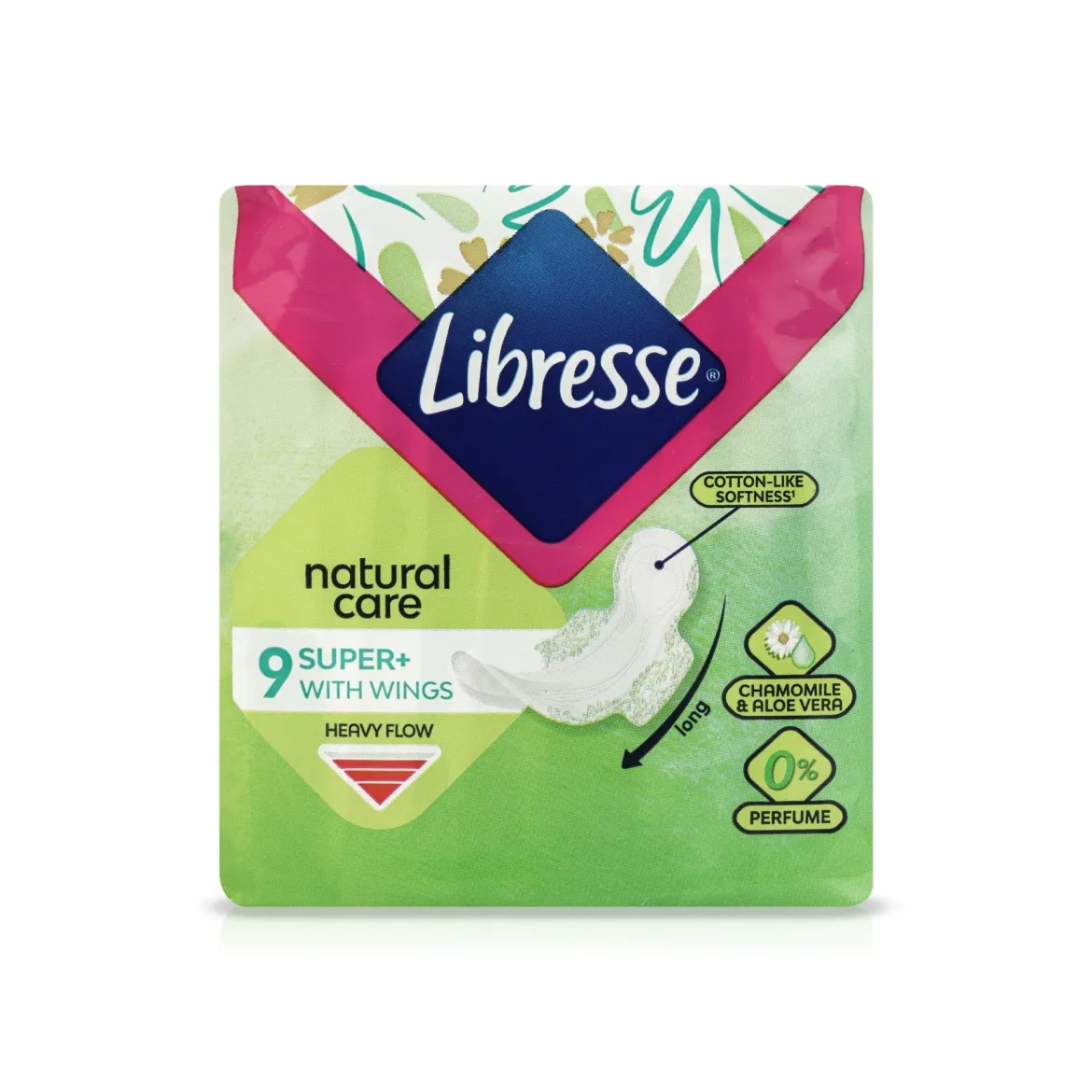 Libresse Natural Care прокладки Long 9 шт.