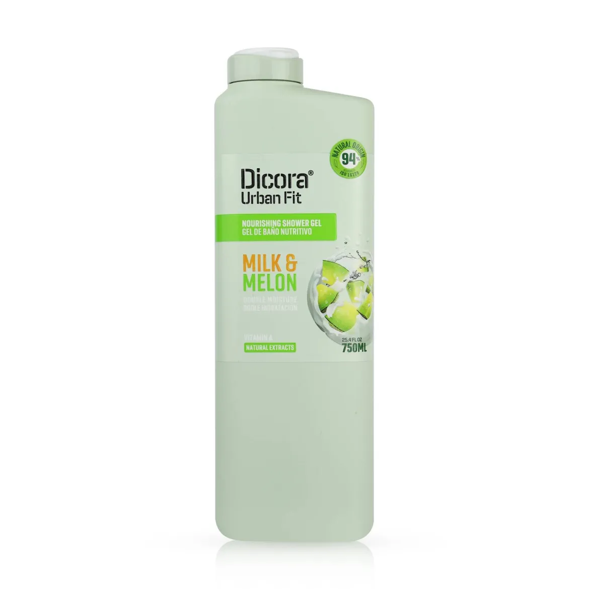 Dicora Urban Fit крем-гель для душу Vit A Milk &amp; Melon живильний 750мл