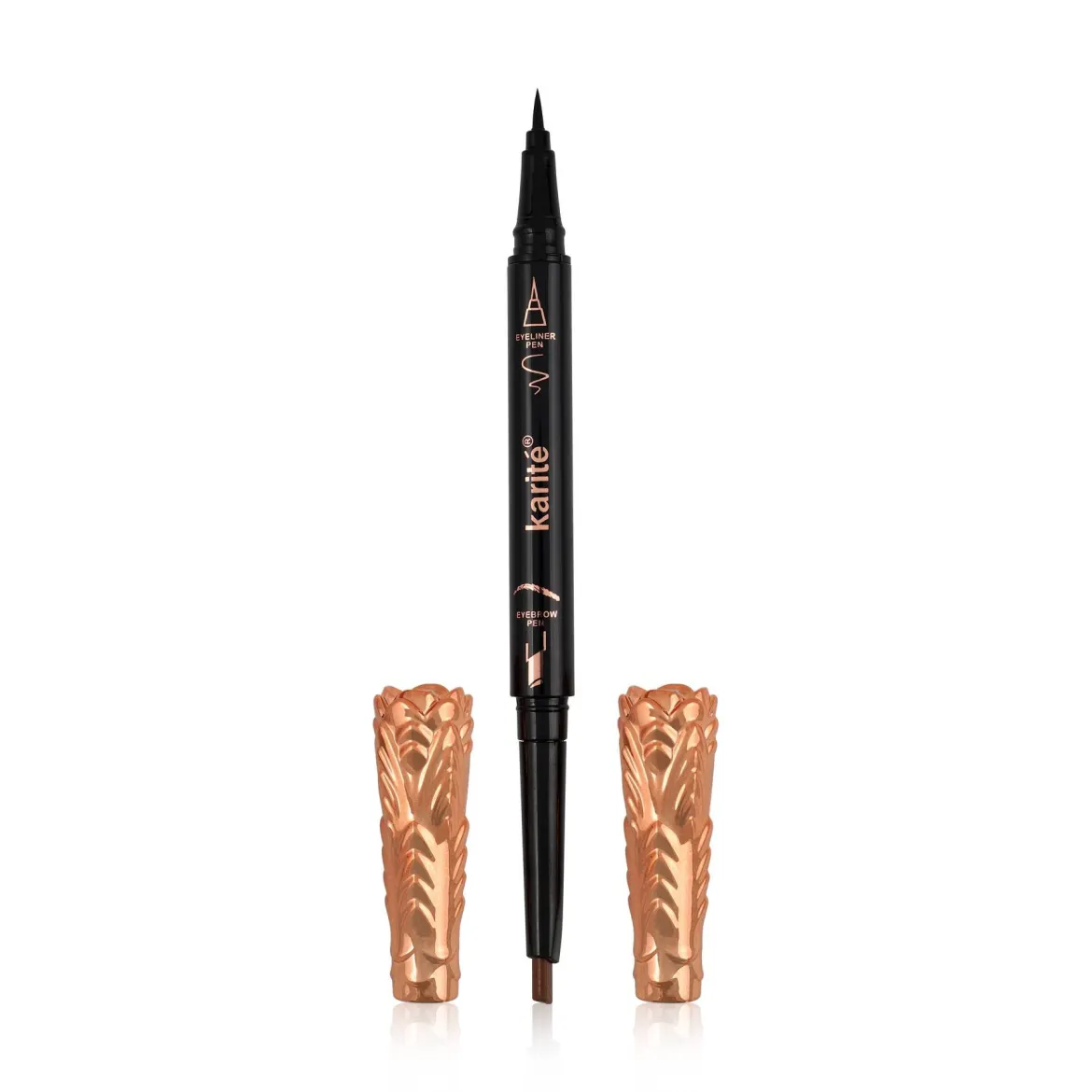 Karite Fashion Brow Nature підводка - фломастер для очей + олівець д/брів 2в1 — Photo 1