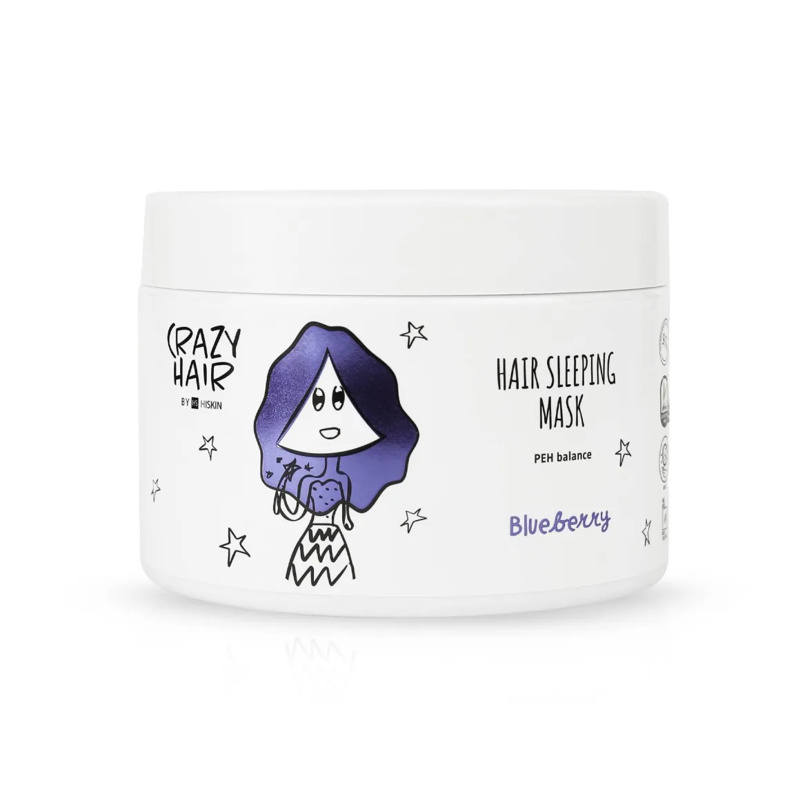 Crazy Hair маска для волосся нічна Blueberry 300мл