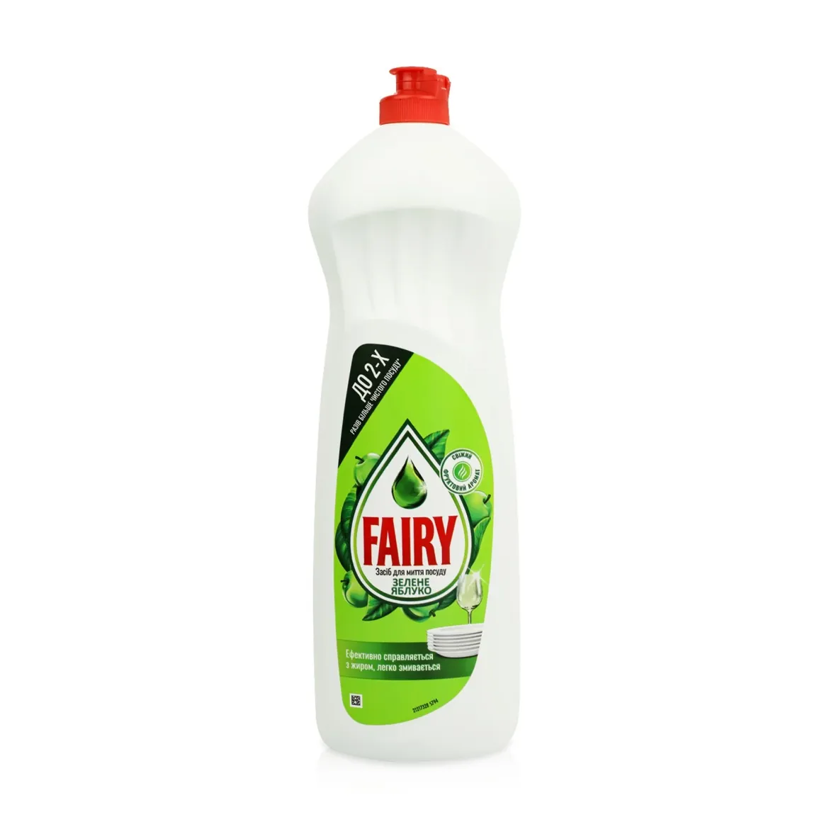Fairy засіб для миття посуду зелене яблуко 1л