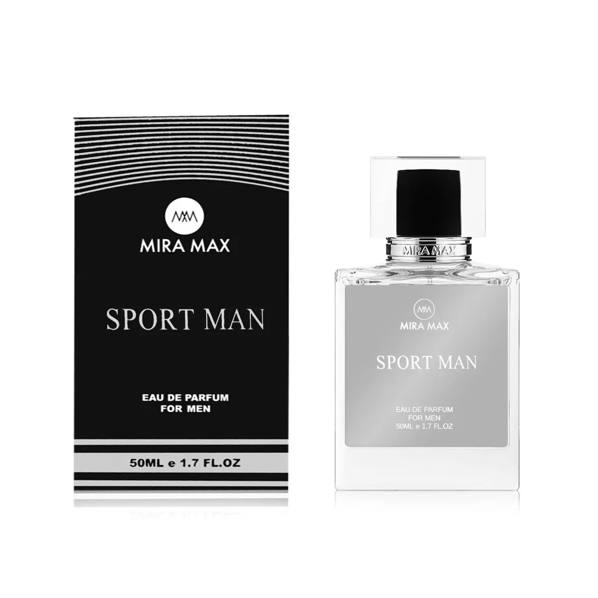 MiraMax парфумована вода для чоловіків * Sport Men vs Dior Homme Sport 50мл — Photo 1