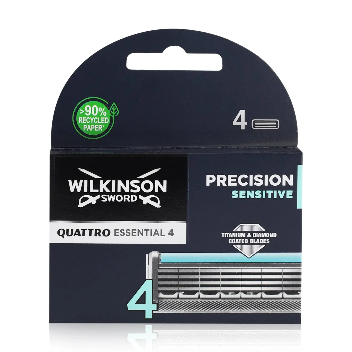 Wilkinson Quattro картридж titanium 4 шт.