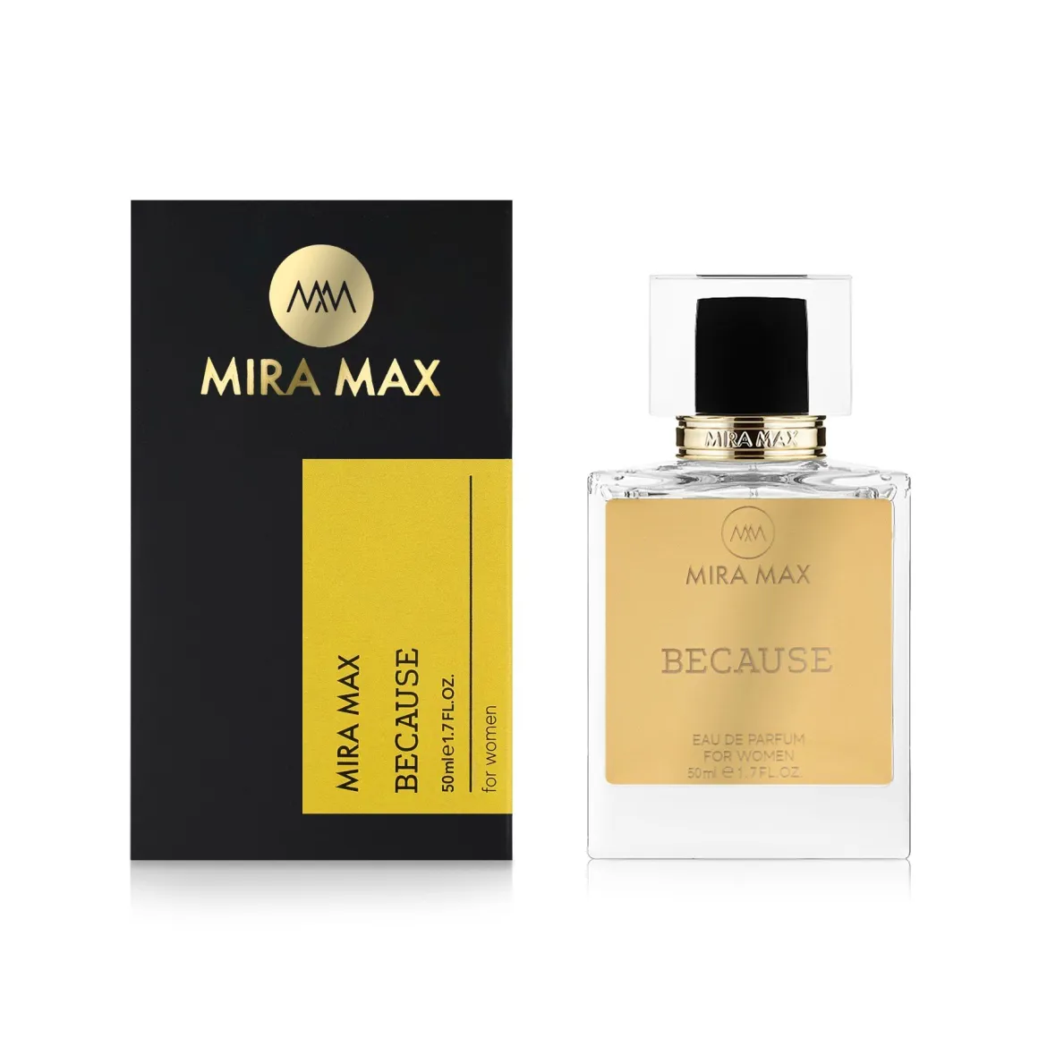 MiraMax парфумована вода для жінок * Because vs Giorgio Armani Because It's You 50мл — Photo 1