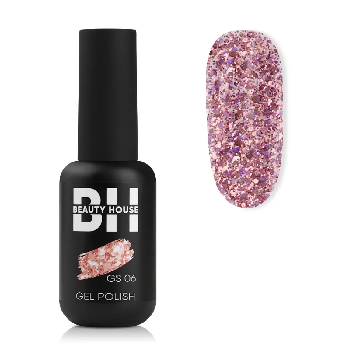 Beauty House Glitter Shine гель-лак