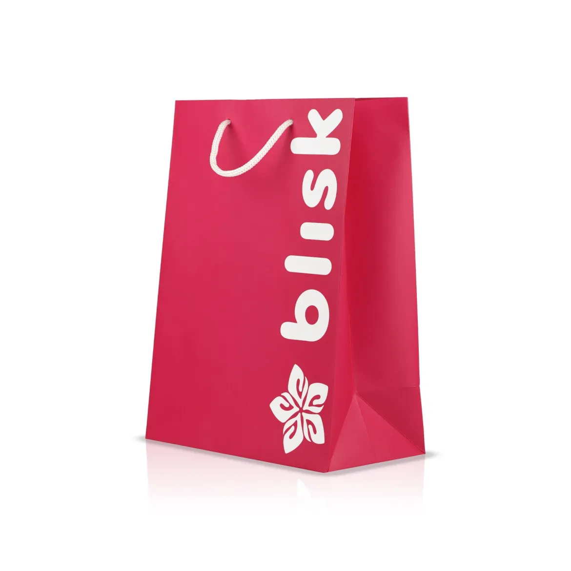 Blisk пакет подарунковий L fuchsia Pink