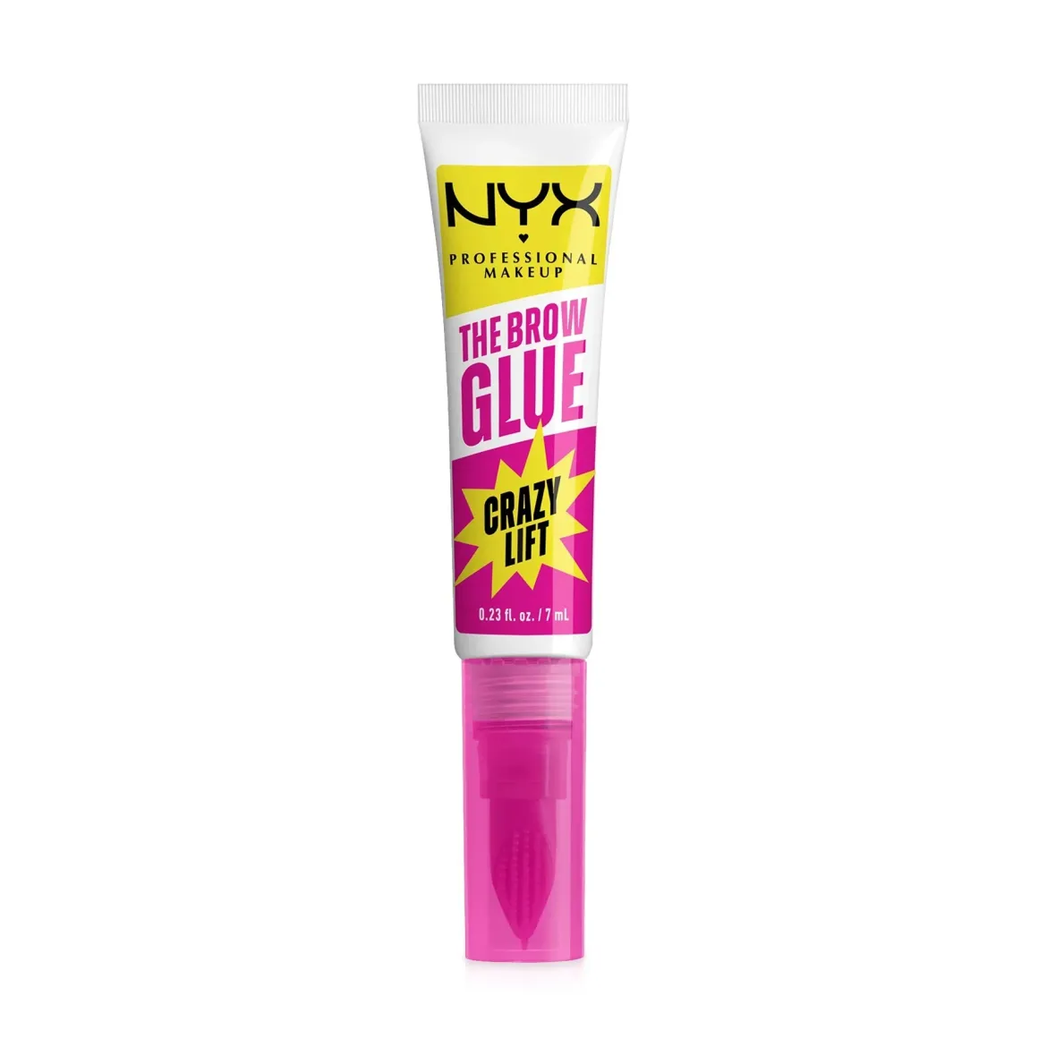 NYX Professional Makeup The Brow Glue стайлер для брів Crazy Lift 01 прозорий 5г — Фото 1