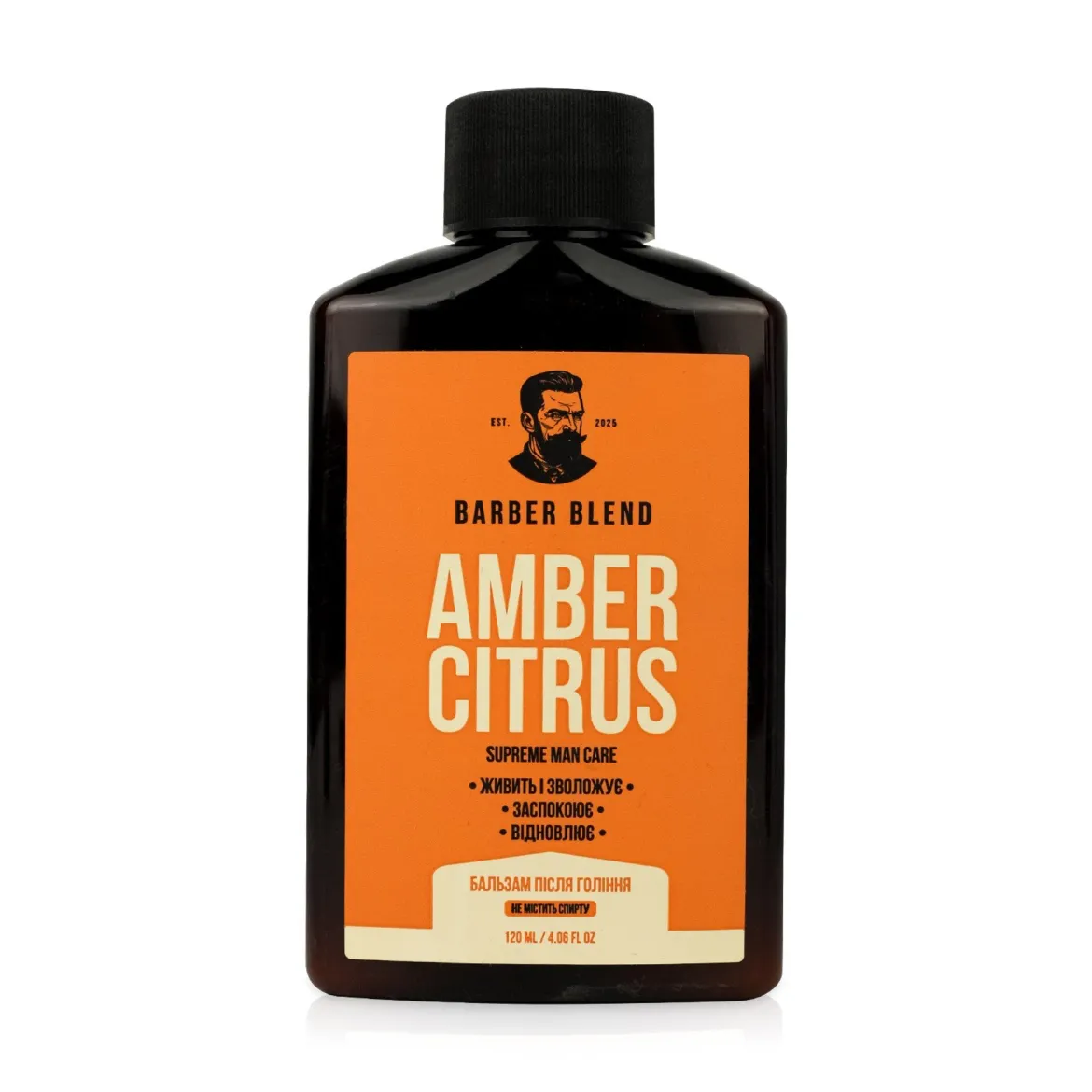 Barber Blend бальзам після гоління Amber Citrus 120мл