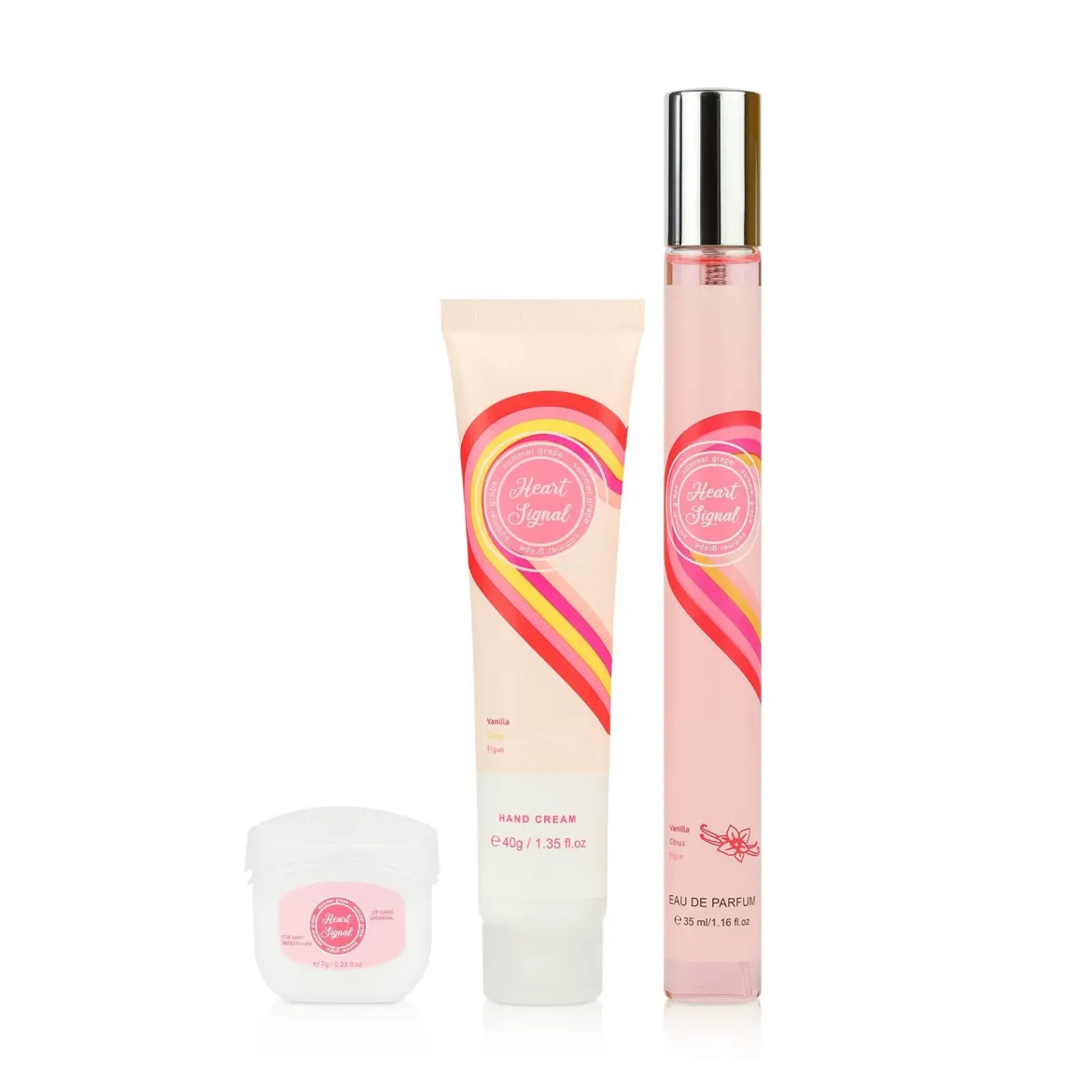 Body Philosophy парфумований набір Rainbow Heart Signal (35ml+40ml+15ml)