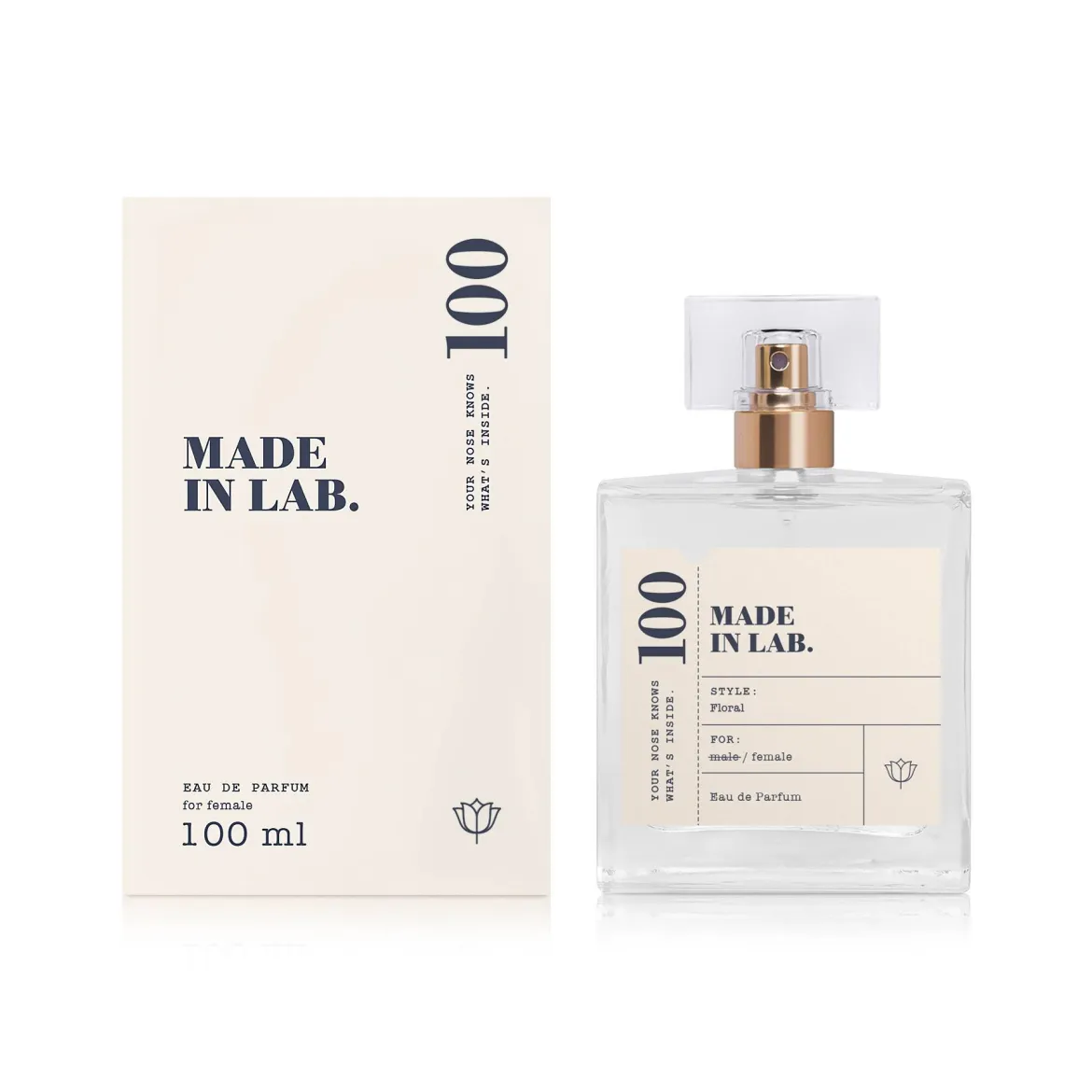 Made in Lab парфумована вода для жінок 100 vs Gucci Bamboo 100мл — Photo 1