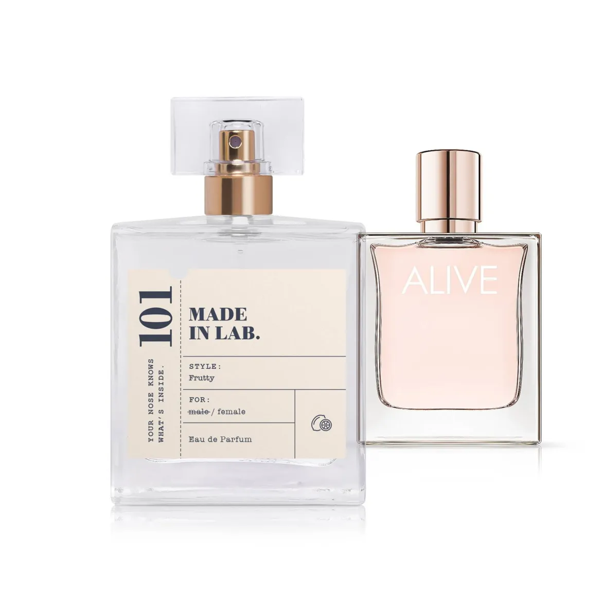 Made in Lab парфумована вода для жінок 101 vs Hugo Boss Alive 100мл