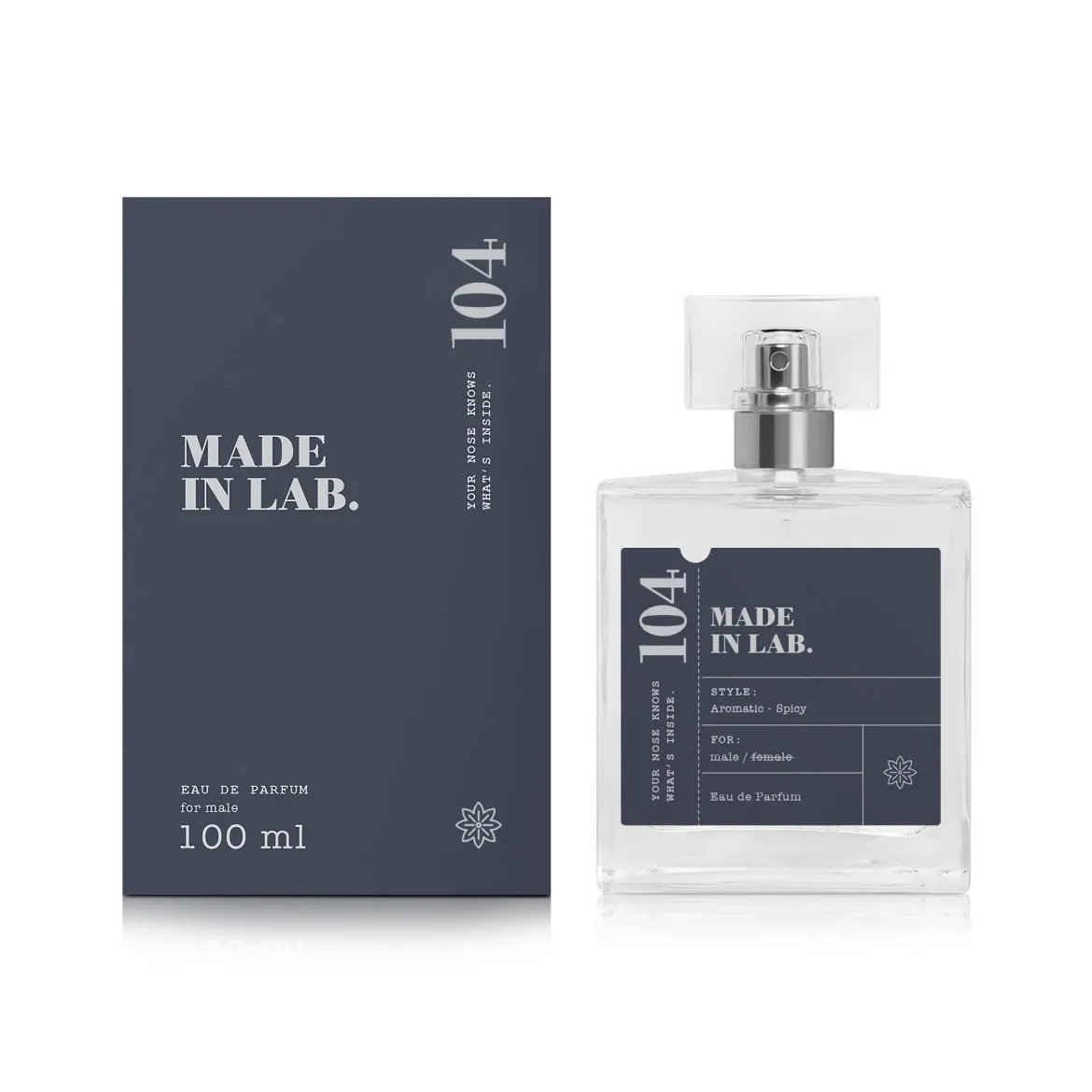 Made in Lab парфумована вода для чоловіків 104 vs Hugo Boss The Scent Man 100мл — Photo 1