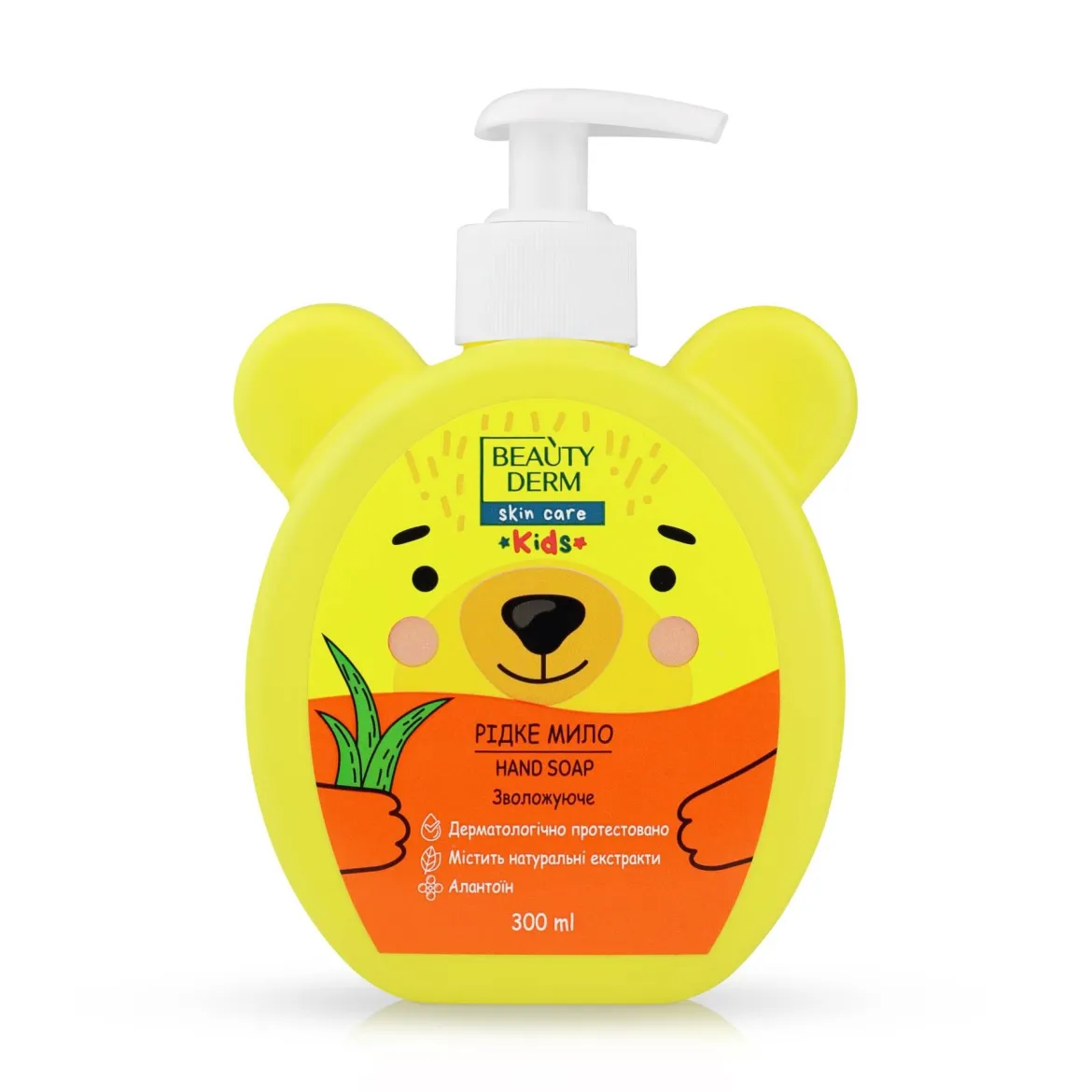 Beauty Derm Kids дитяче рідке мило з екстрактом алое 300мл