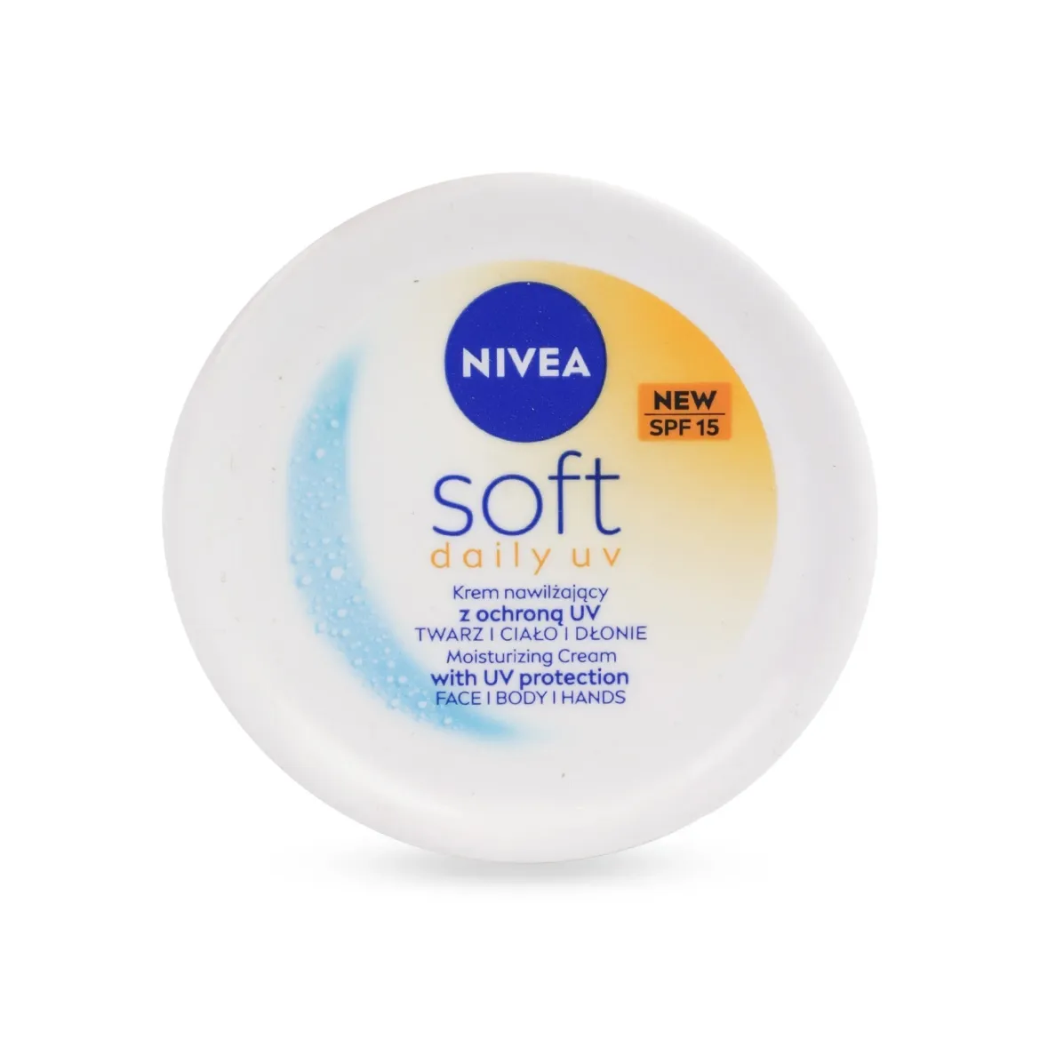 Nivea Soft універсальний крем щоденний зволожуючий SPF15 100мл