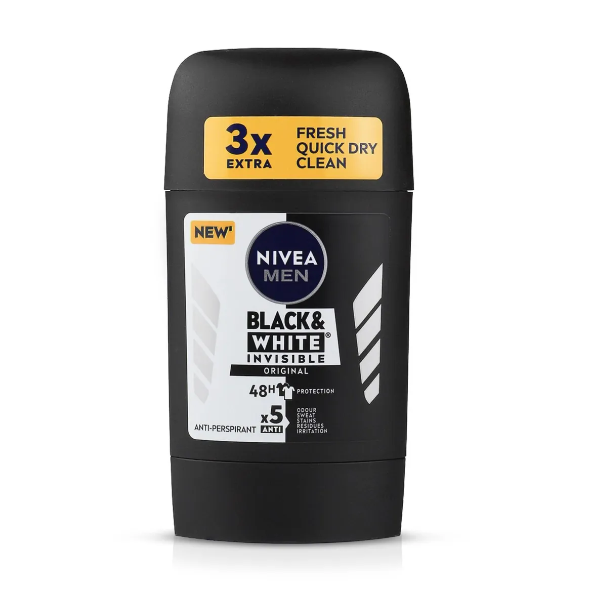 Nivea антиперспірант стік чоловічий Black &amp; White Original 50мл