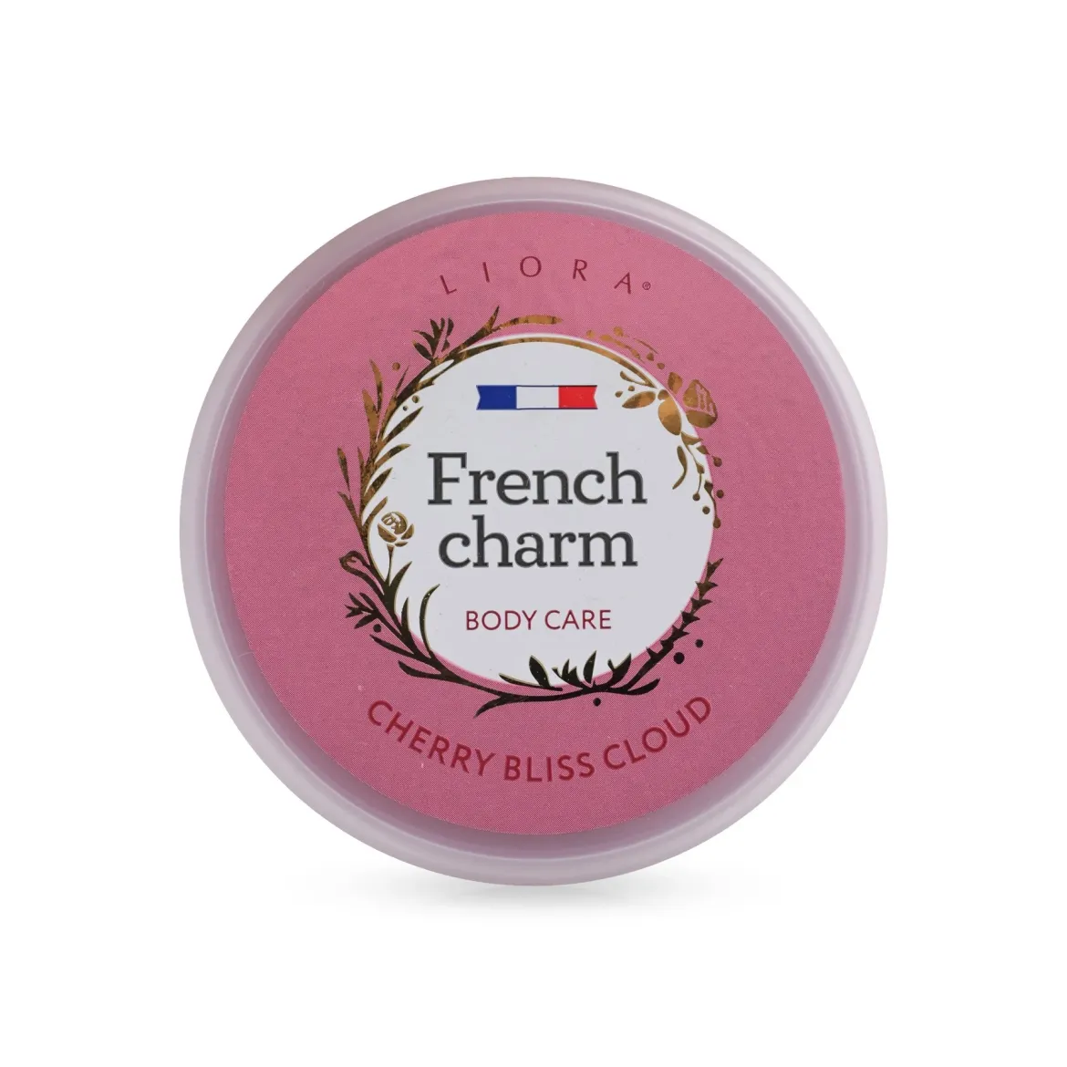 Liora French charm скраб для тіла парфумований очищувальний cherry bliss cloud 335г