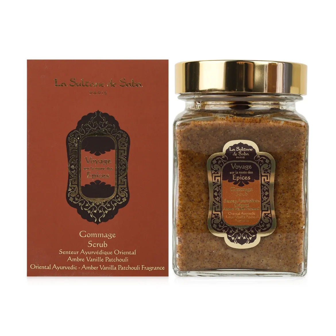 La Sultane de Saba Epices Ayurvedique гоммаж - скраб з кісточками абрикосу 300г