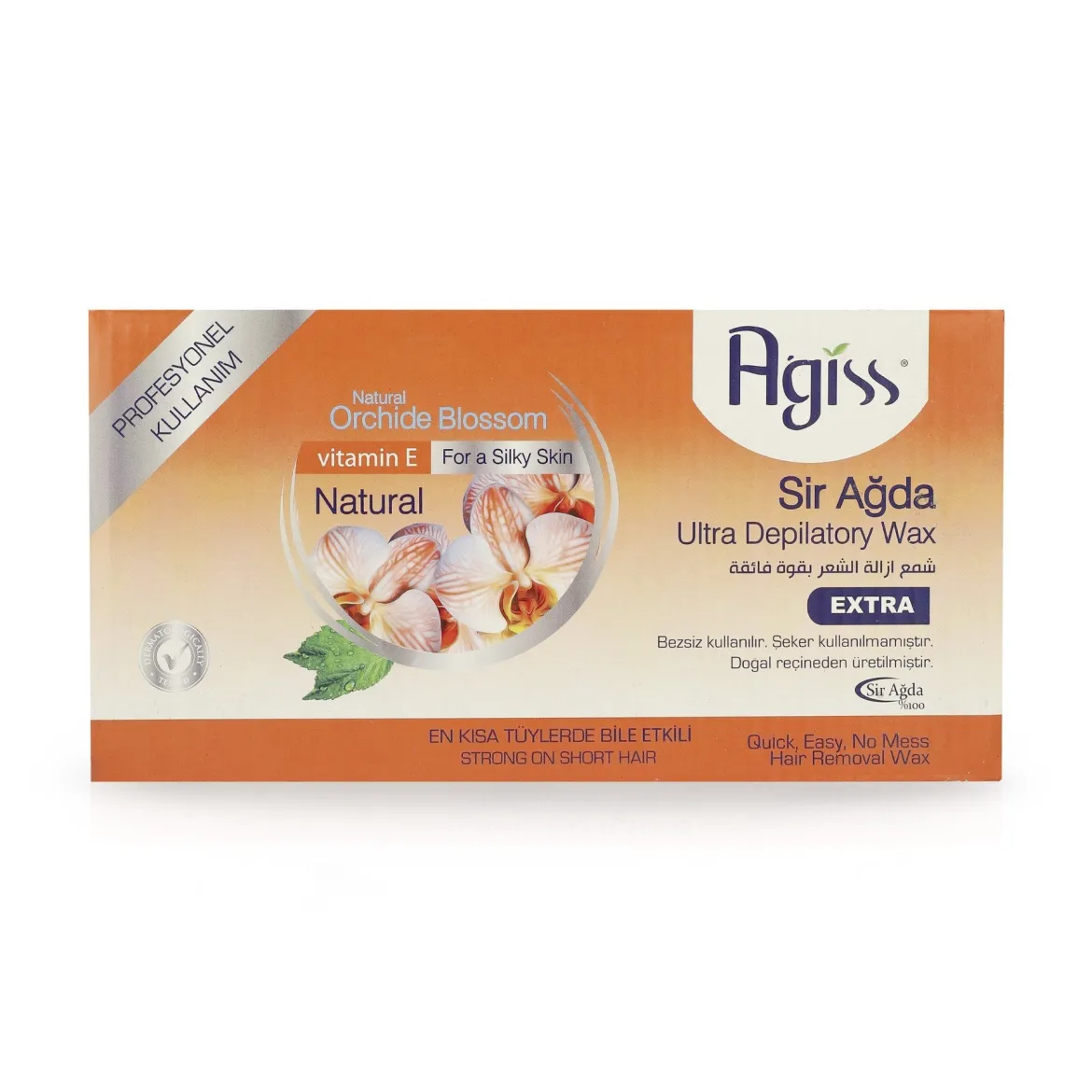 Agiss віск для депіляції Orange 500г