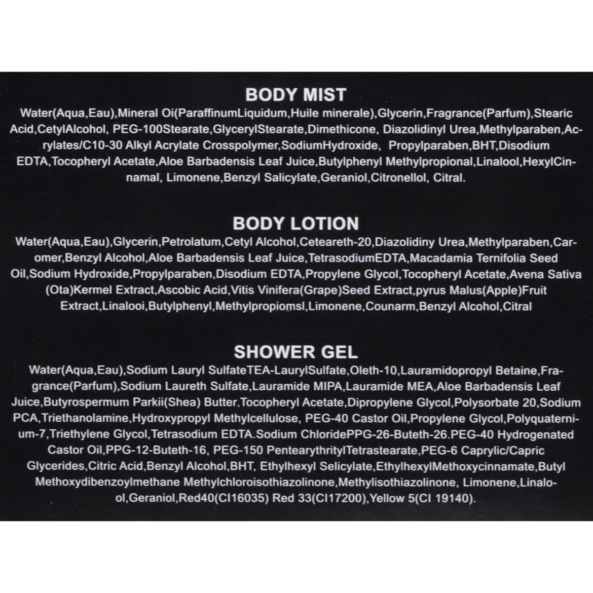 Body Philosophy парфумований набір Elixir Cherry Elixir (250мл+250мл+250мл) — Photo 1