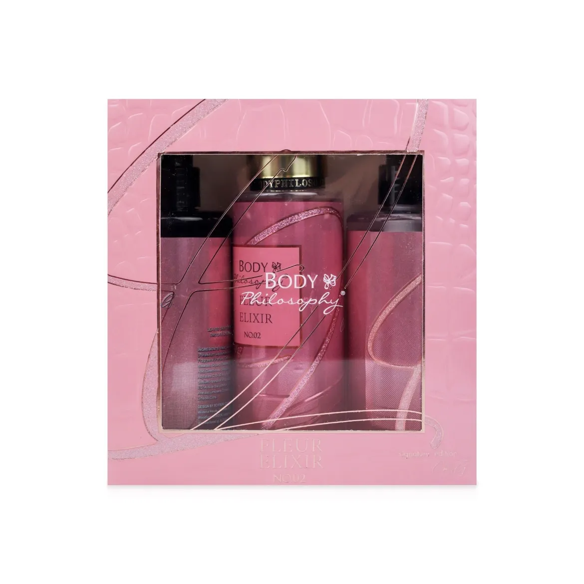 Body Philosophy парфумований набір Elixir Berry Elixir (250мл+250мл+250мл)