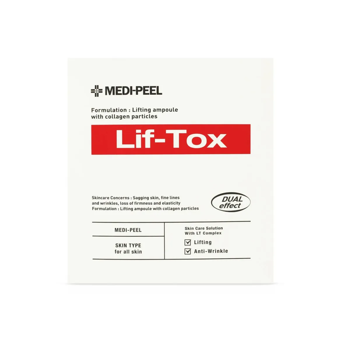 Medi-Peel Lif -Tox сироватка ампульна антивікова з золотом і прополісом 30мл