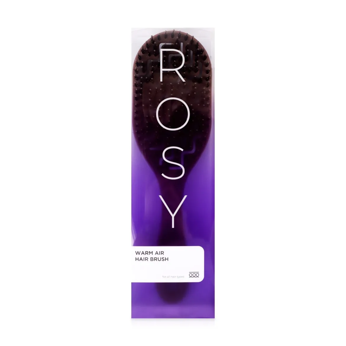 Rosy Warm Air щітка для волосся Step Chocolat