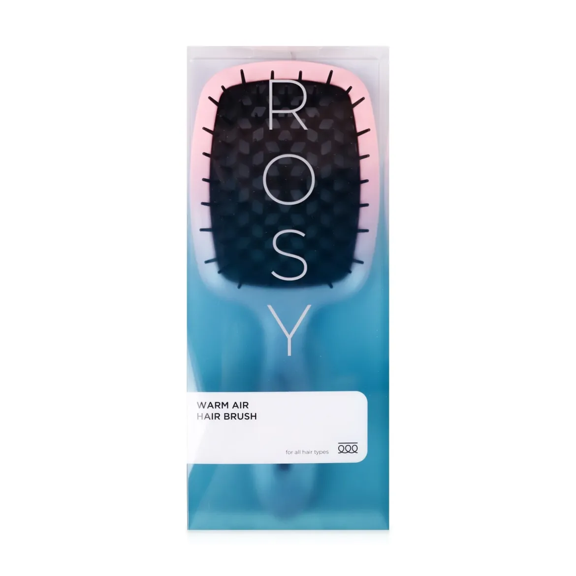 Rosy Warm Air щітка для волосся SBA3025 pink black