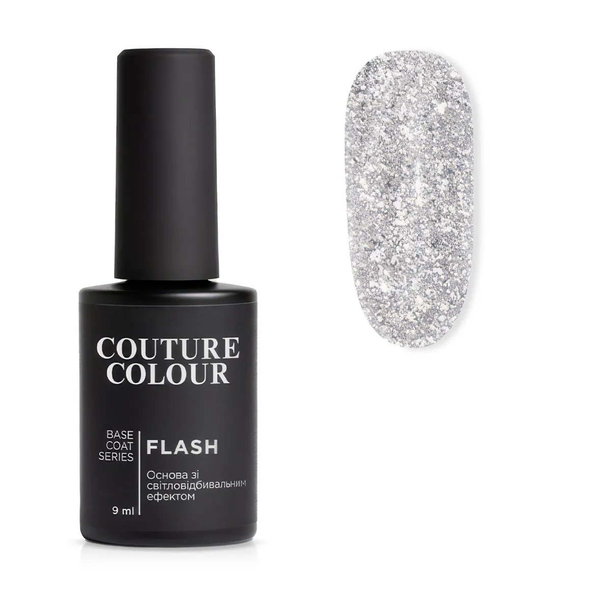 Couture Color Flash база для гель-лаку світловідбиваюча