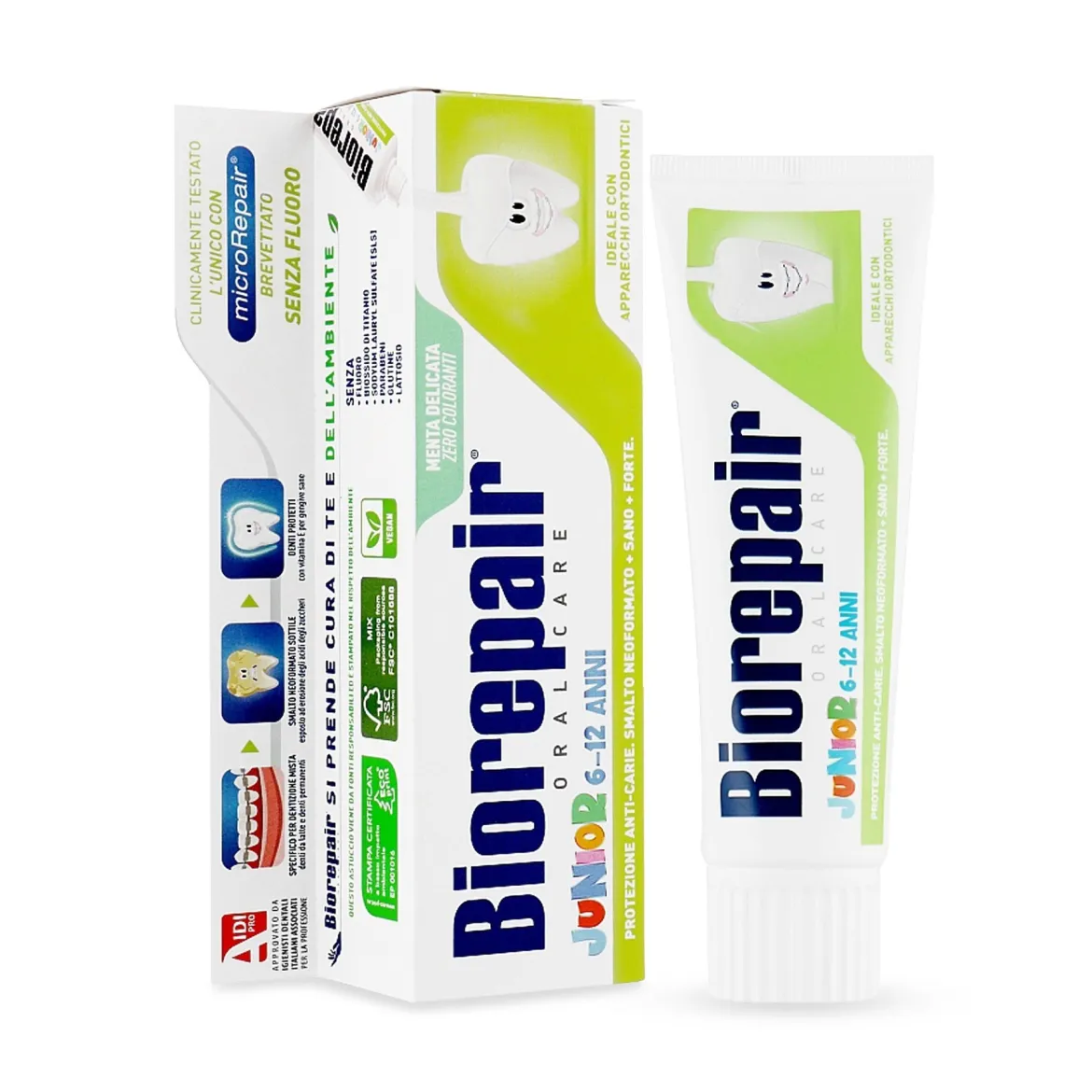 BioRepair дитяча зубна паста Джуніор 75мл