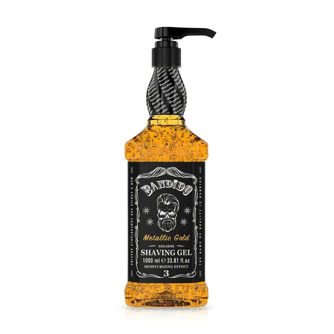 Bandido гель для гоління Metallic Gold 1000мл