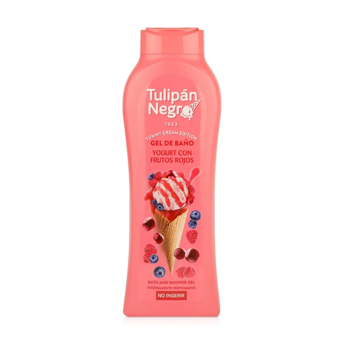 Tulipan Negro гель для душу Ягідний йогурт 650мл