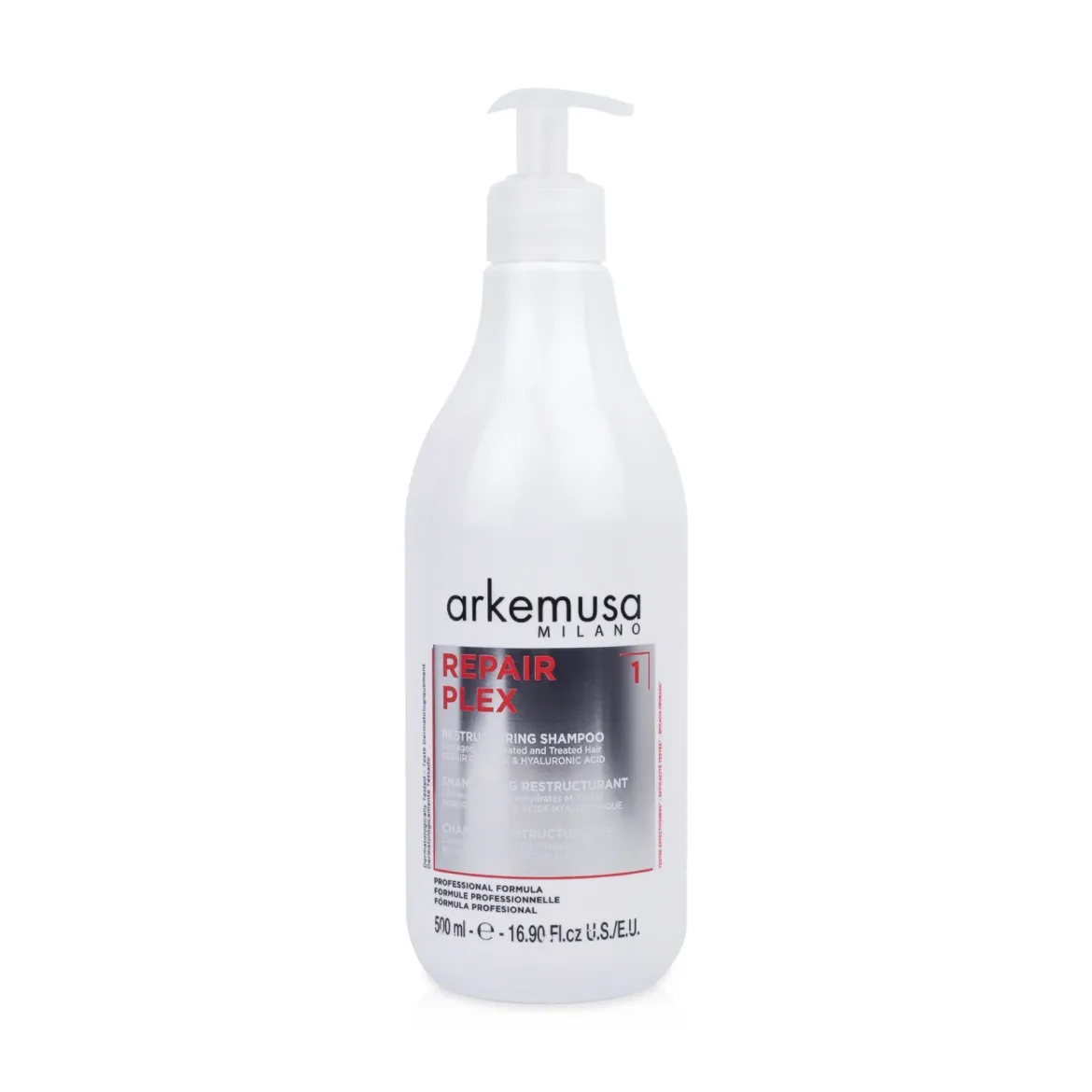 Arkemusa шампунь з гіалуроновою кислотою для сухого ламкого 500мл
