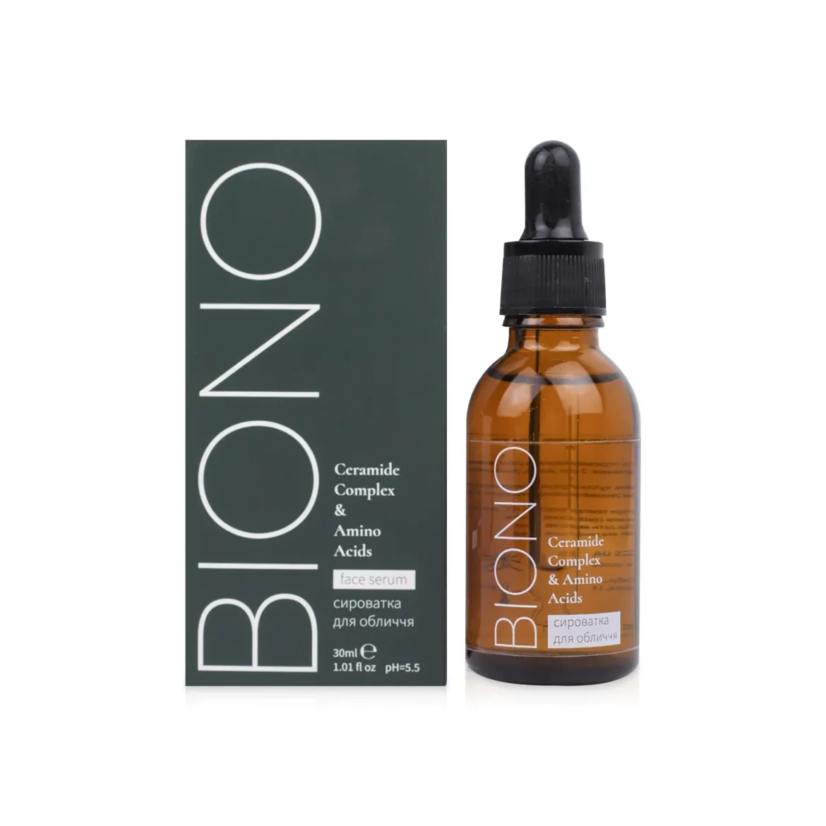 Biono сироватка освітлююча Ceramide Complex &amp; Amino Acids 30мл