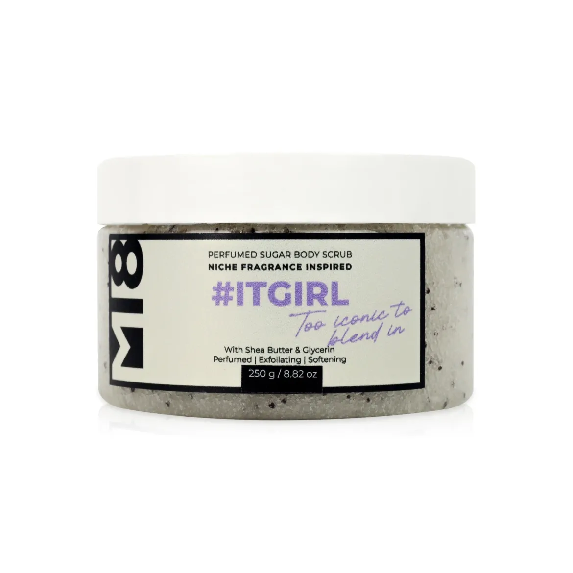 М18 скраб для тіла цукровий парфумований #ITGIRL 250г