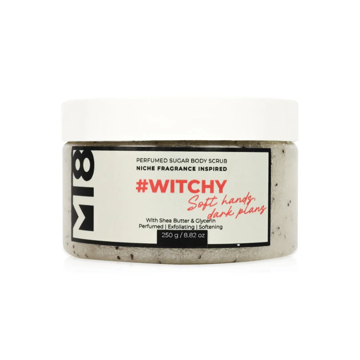 М18 скраб для тіла цукровий парфумований #WITCH 250г