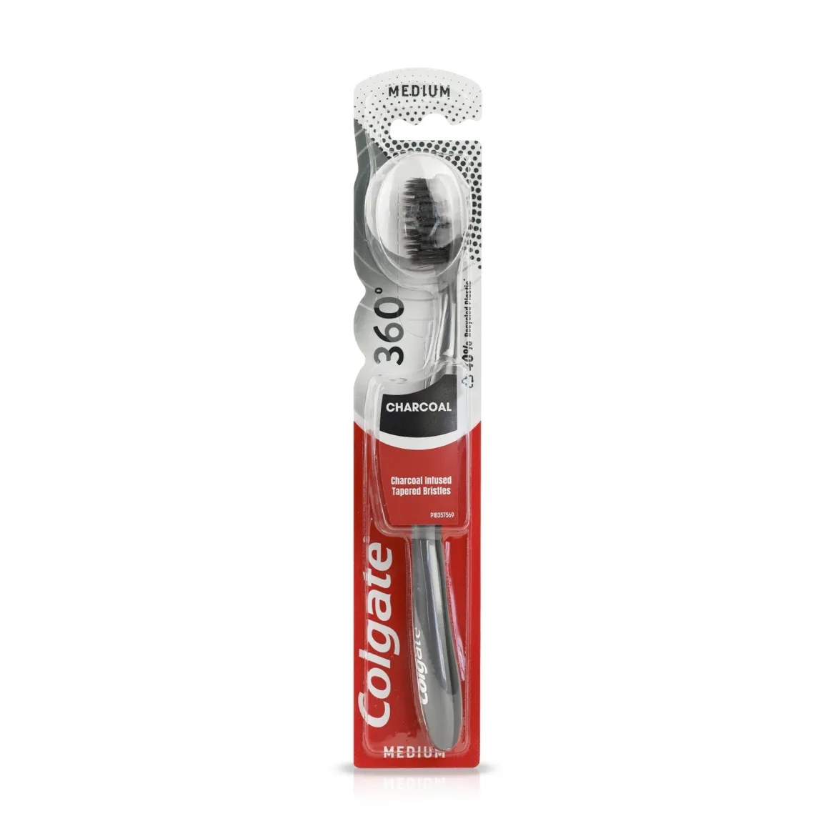 Colgate зубна щітка 360 Charcoal