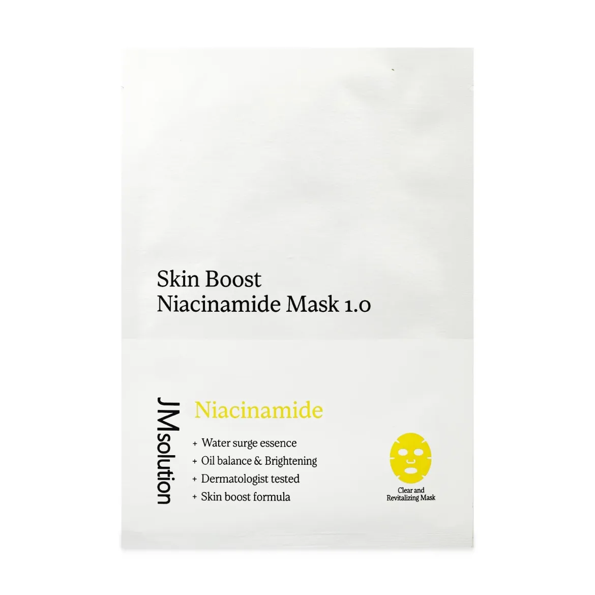 JMsolution Skin Boost маска тканинна з ніацинамідом 30мл