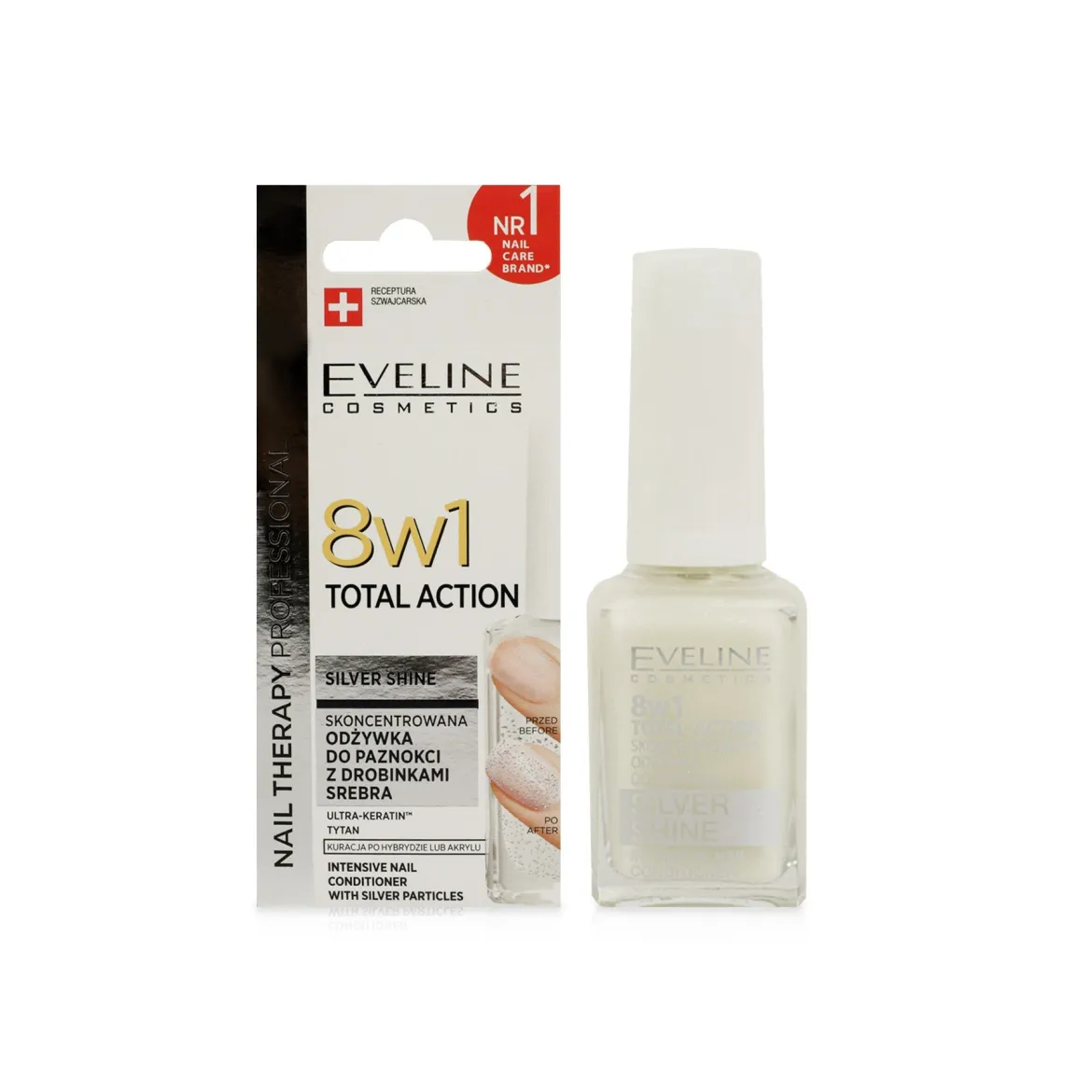 Eveline Cosmetics засіб лікувальний* 8в1 максимальне відновлення 12мл