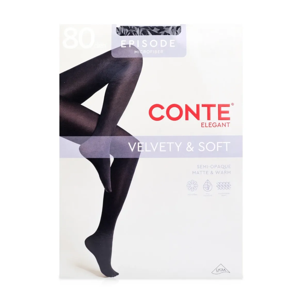 Conte EPISODE колготи 80 den nero
