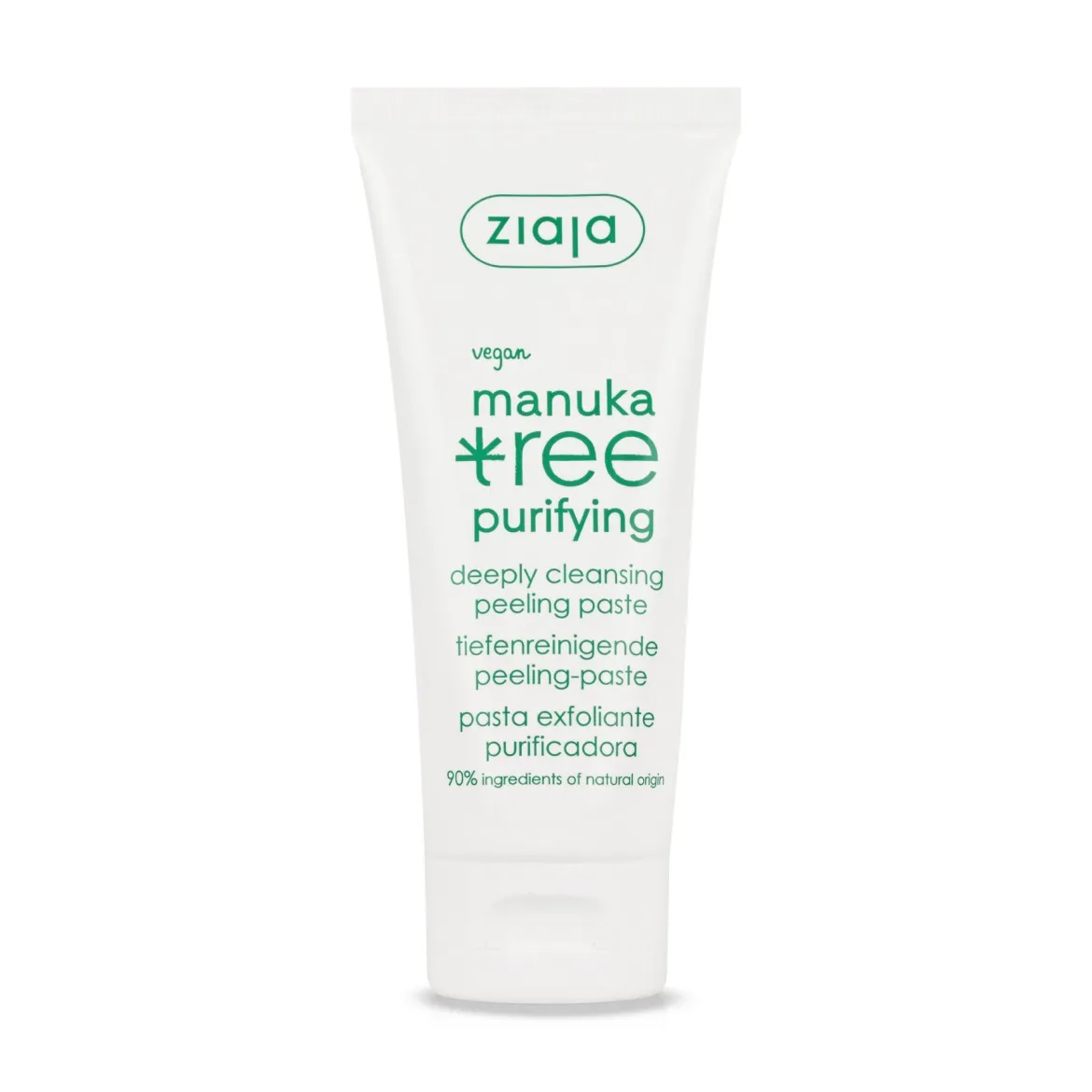 Ziaja Manuka Tree пілінг-паста для глибокого очищення 75мл