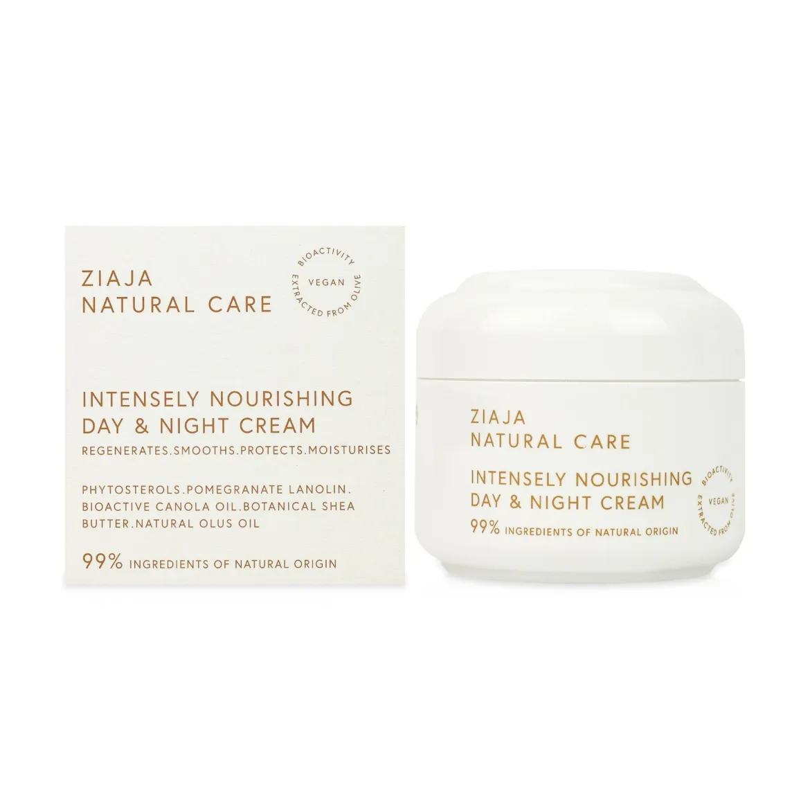 Ziaja Natural care крем інтенсивне живлення від зморшок 50мл