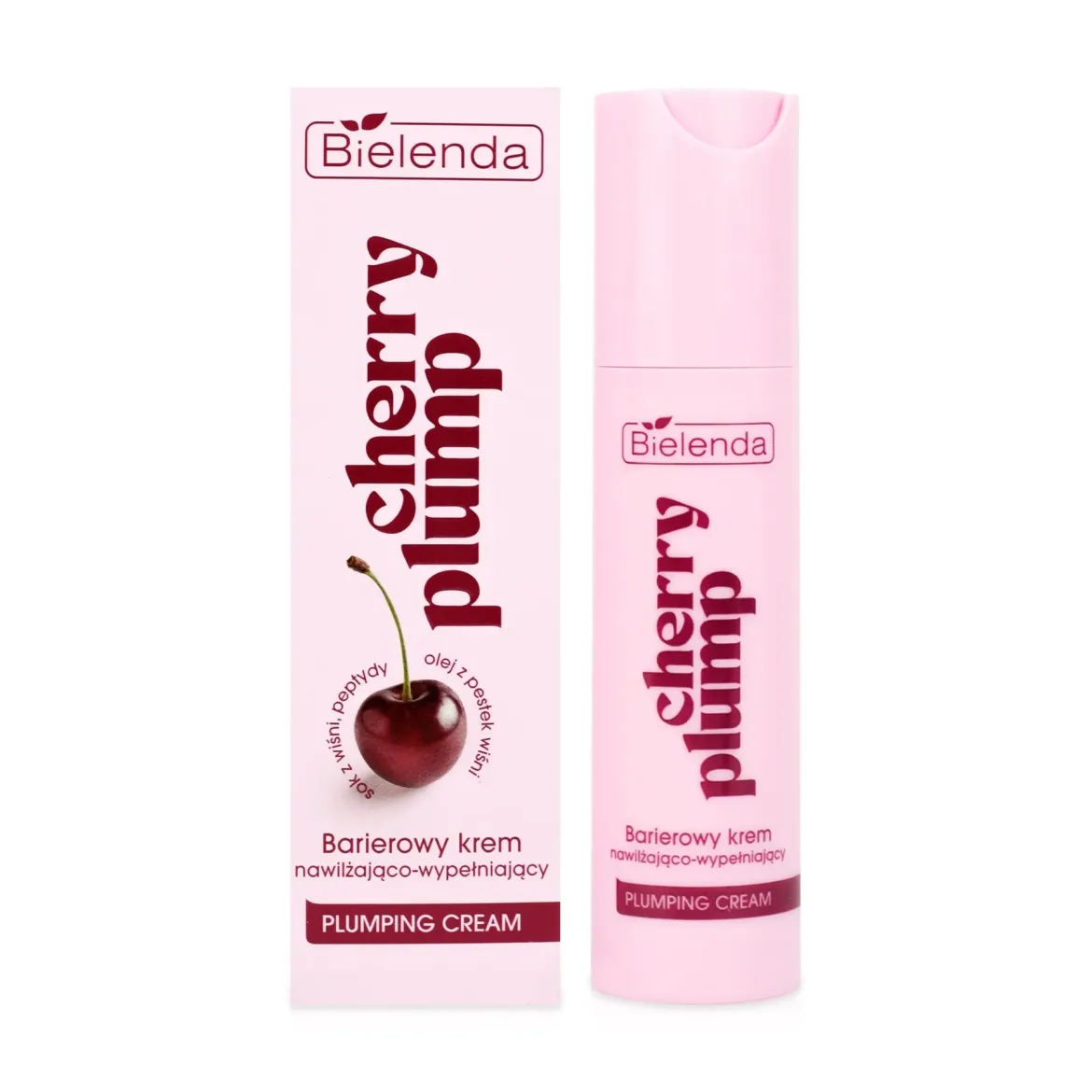 Bielenda Cherry Plump крем бар'єрний,зволожуючий та наповнюючий 50мл