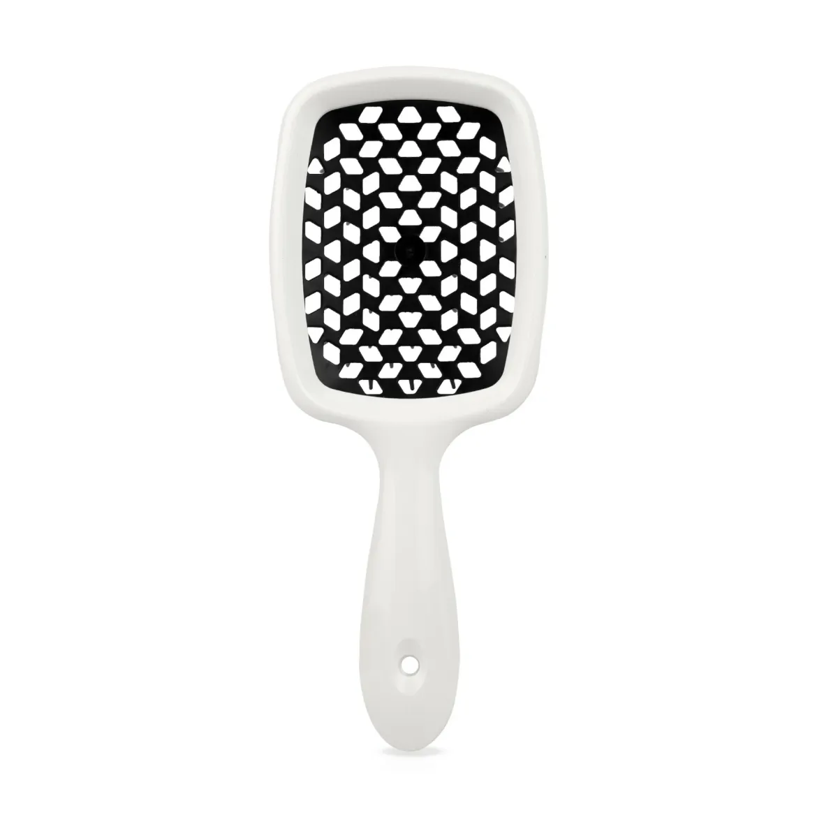 Janeke Superbrush щітка для волосся біла з чорним — Фото 3