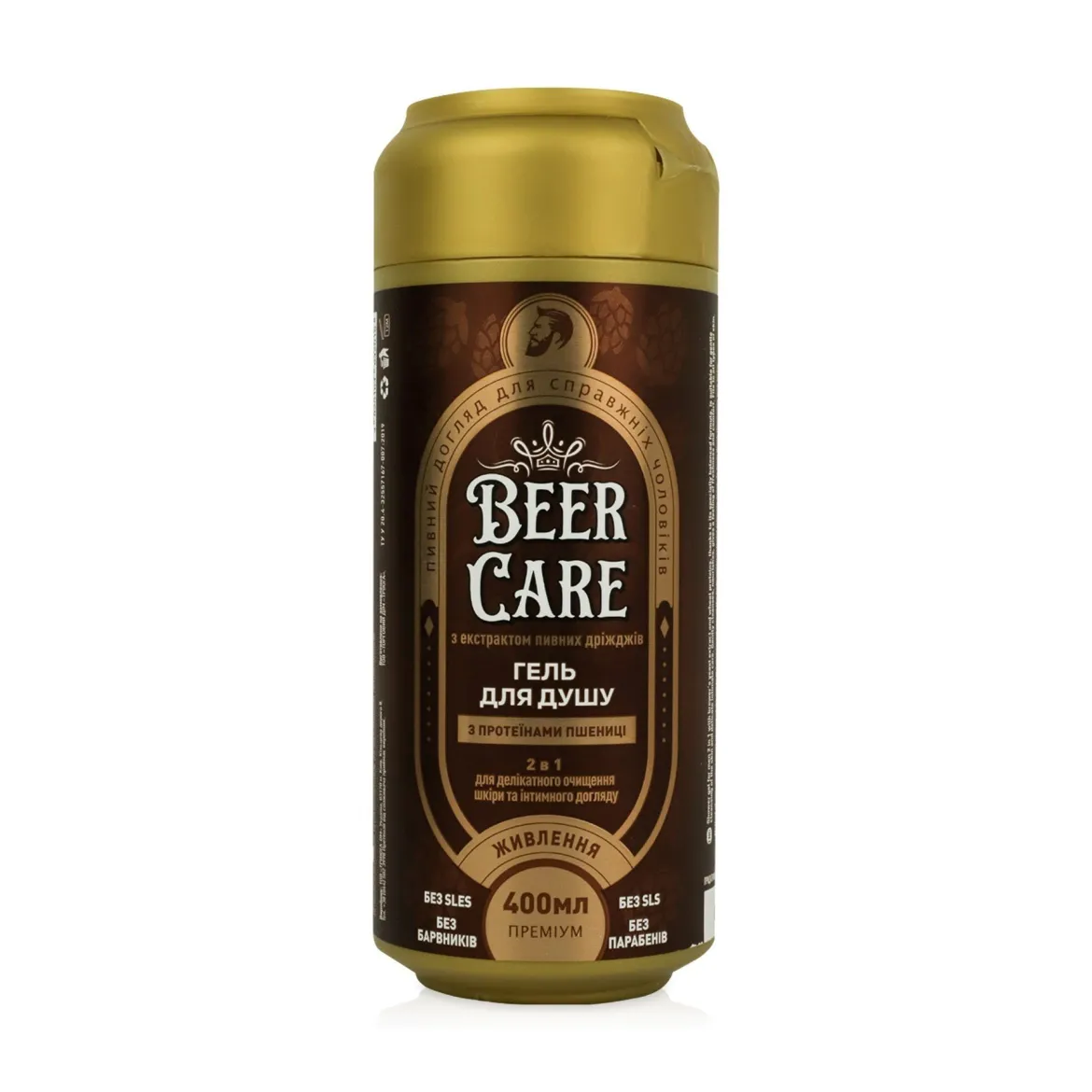 Beer Care гель для душу чоловічий живилення 2в1 400мл