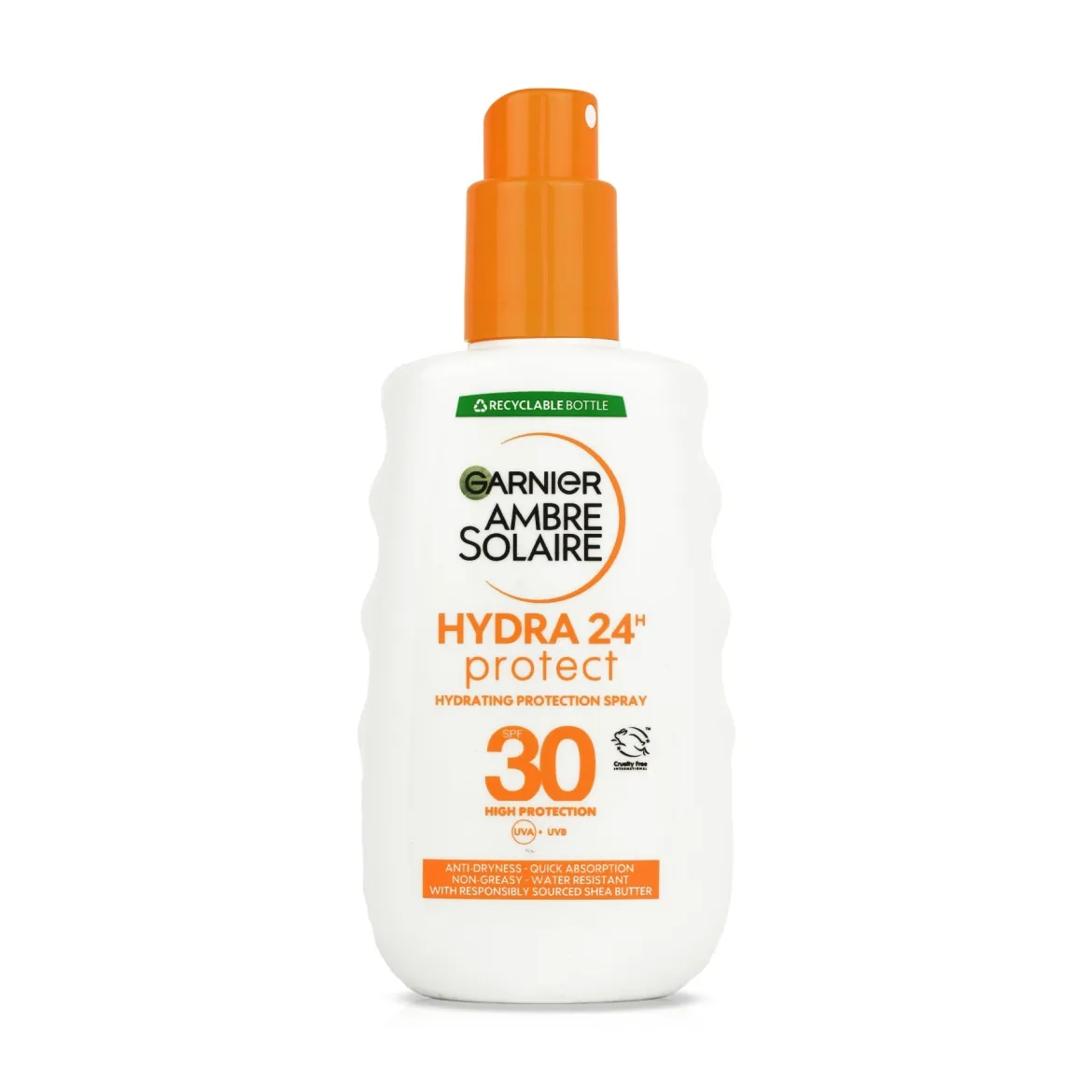 Garnier Ambre Solaire сонцезахисний спрей водостійкий* проти сухості шкір SPF30 200мл