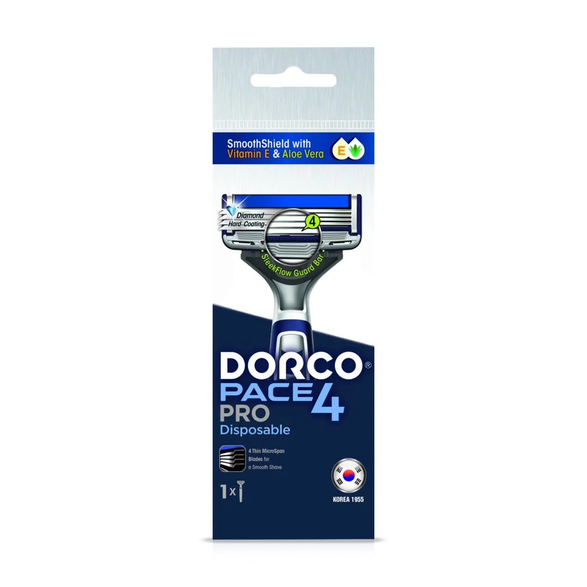 Dorco Pace 4 разовий станок 1 шт.