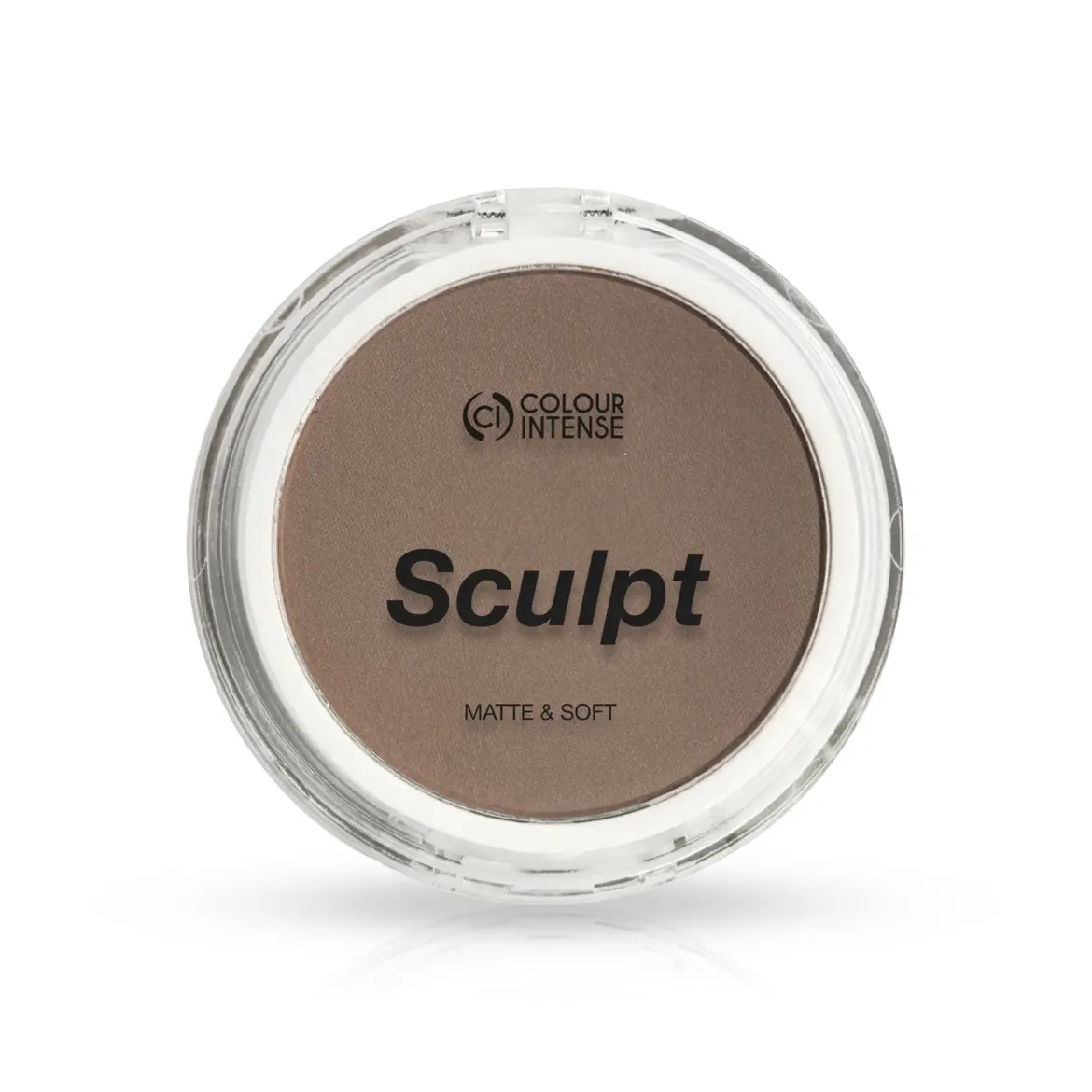 Colour Intense Matte And Soft скульптор з дзеркалом і пензликом 01 Сіро-коричневий 12г